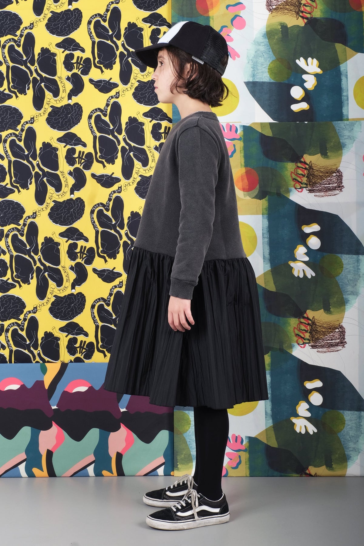 DRESS Mercedes Black
