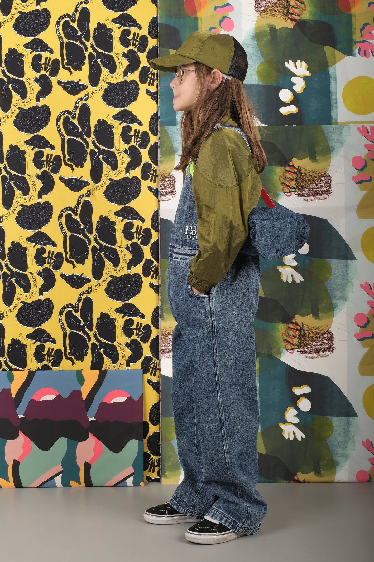 DUNGAREES Florbela Denim