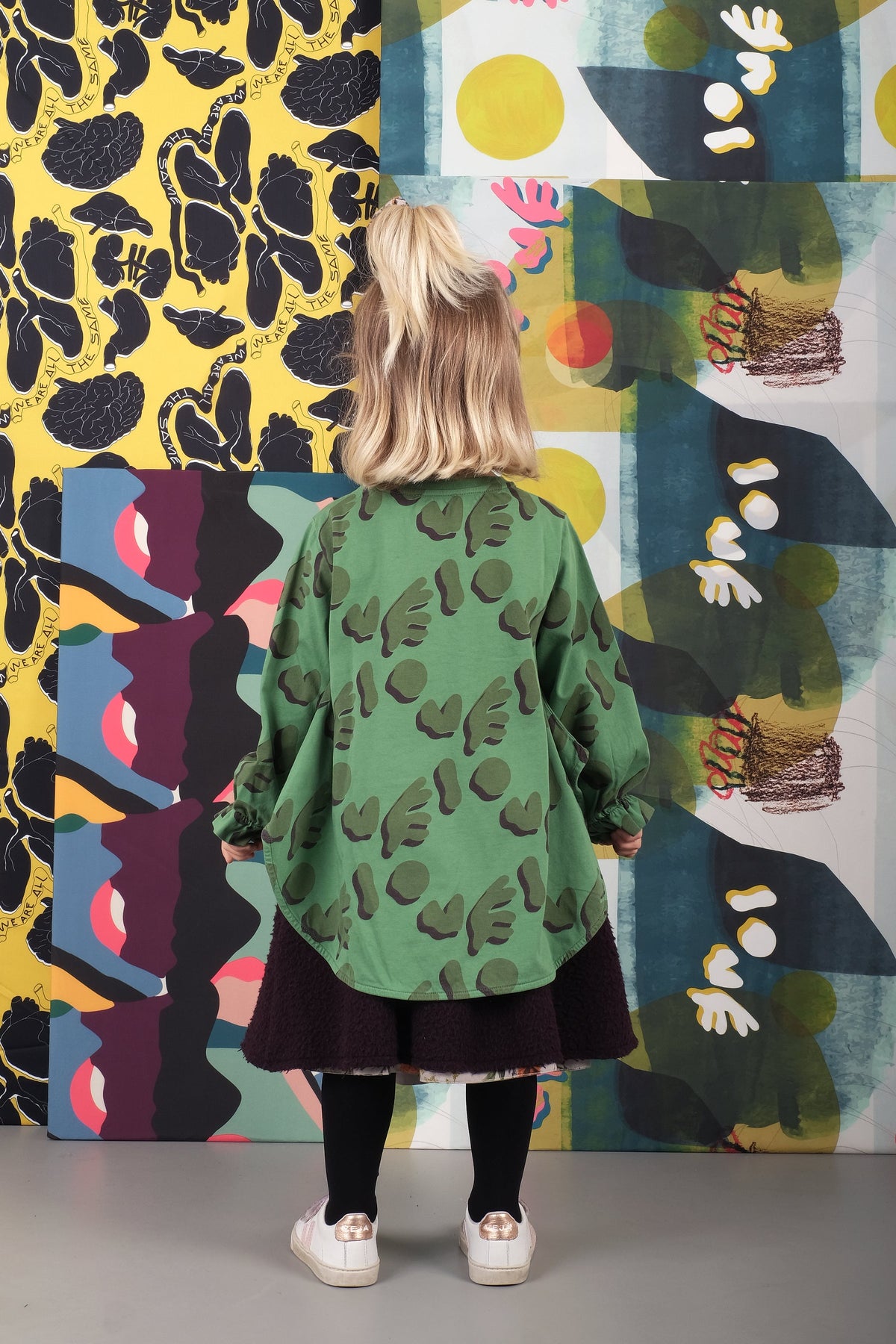 TUNIC Luana Love Green