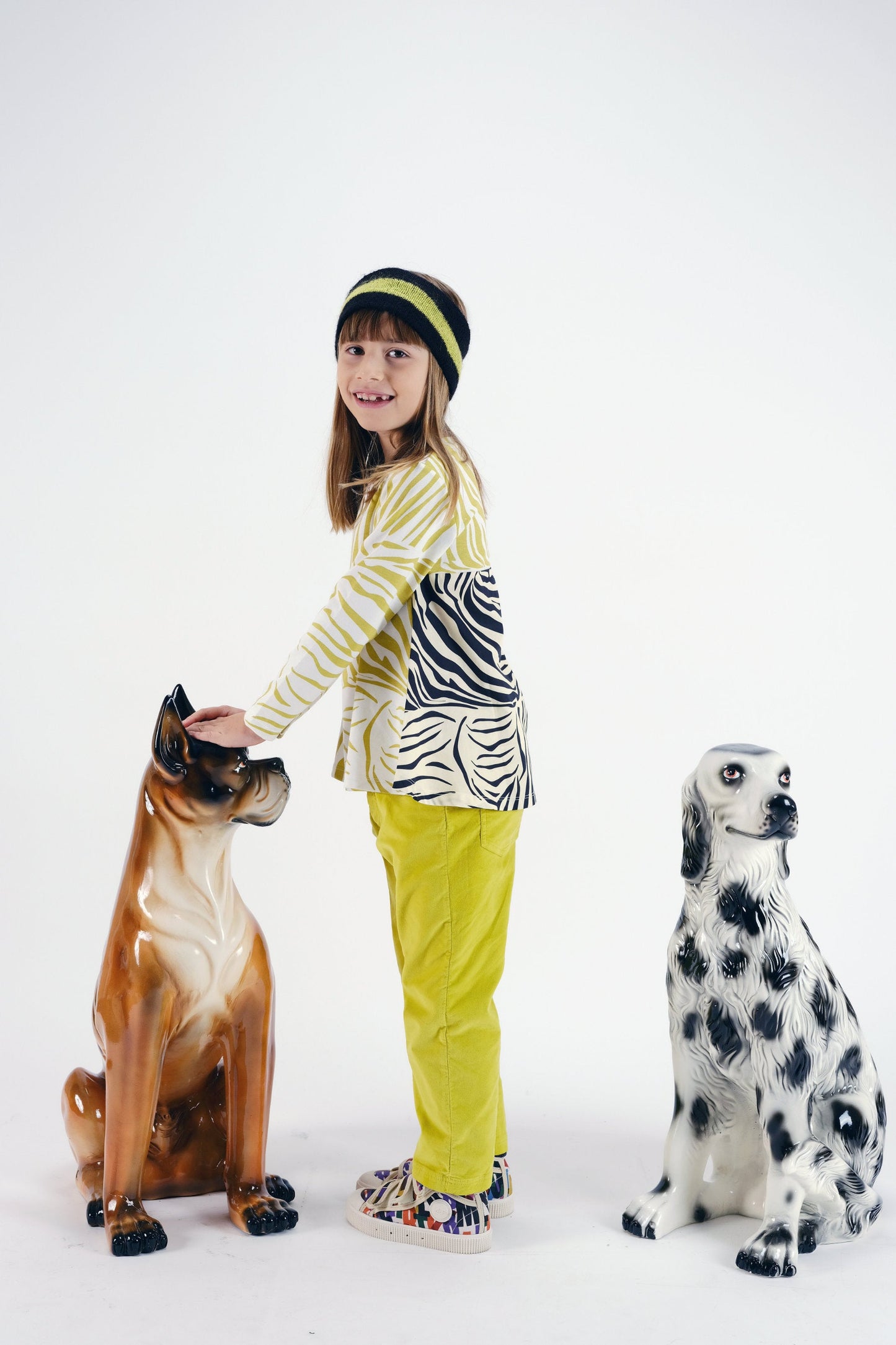 TUNIC Isadora Zebra Olive