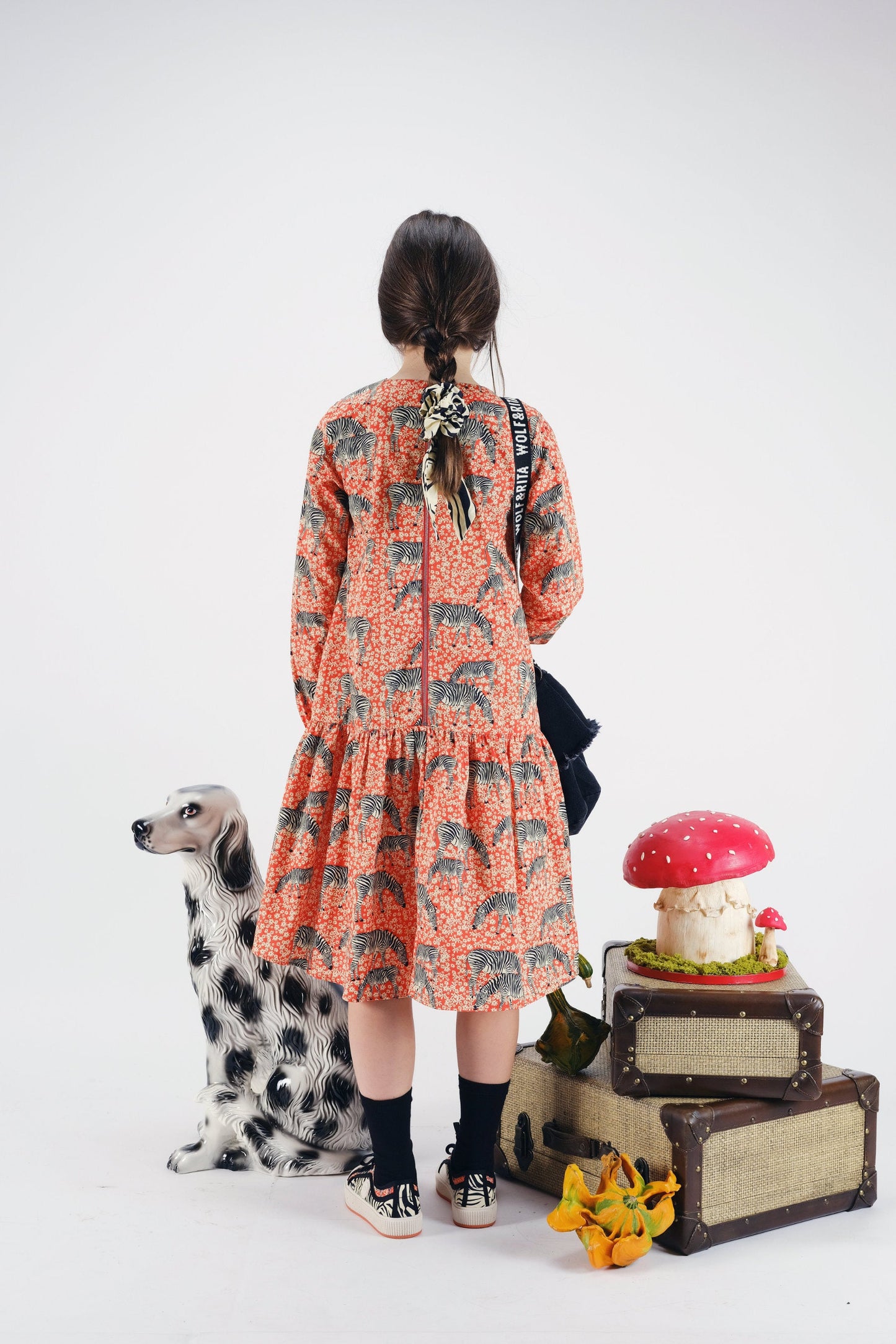 DRESS Doroteia Zebra Garden