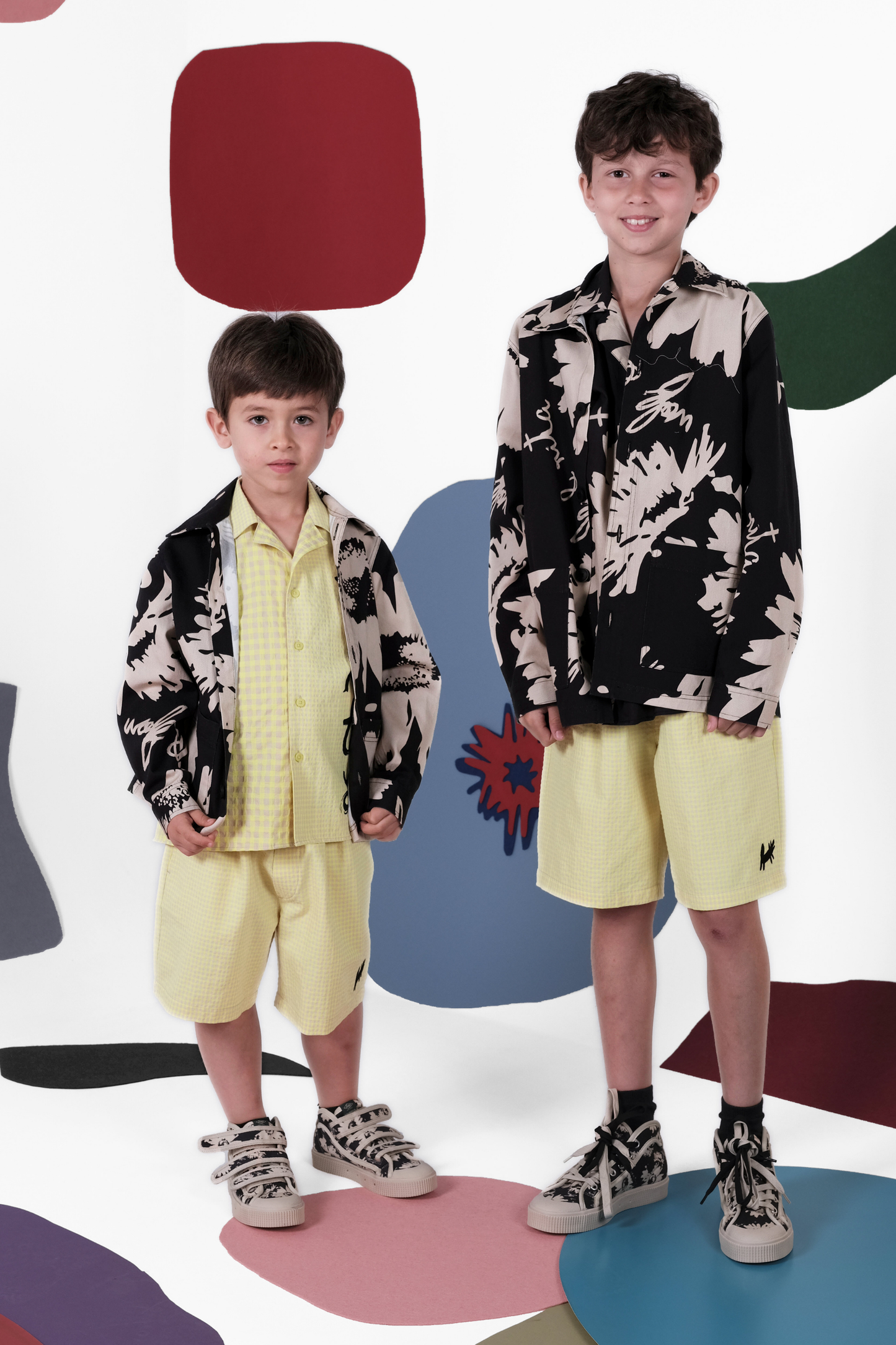 COAT Jaime Botanical Black