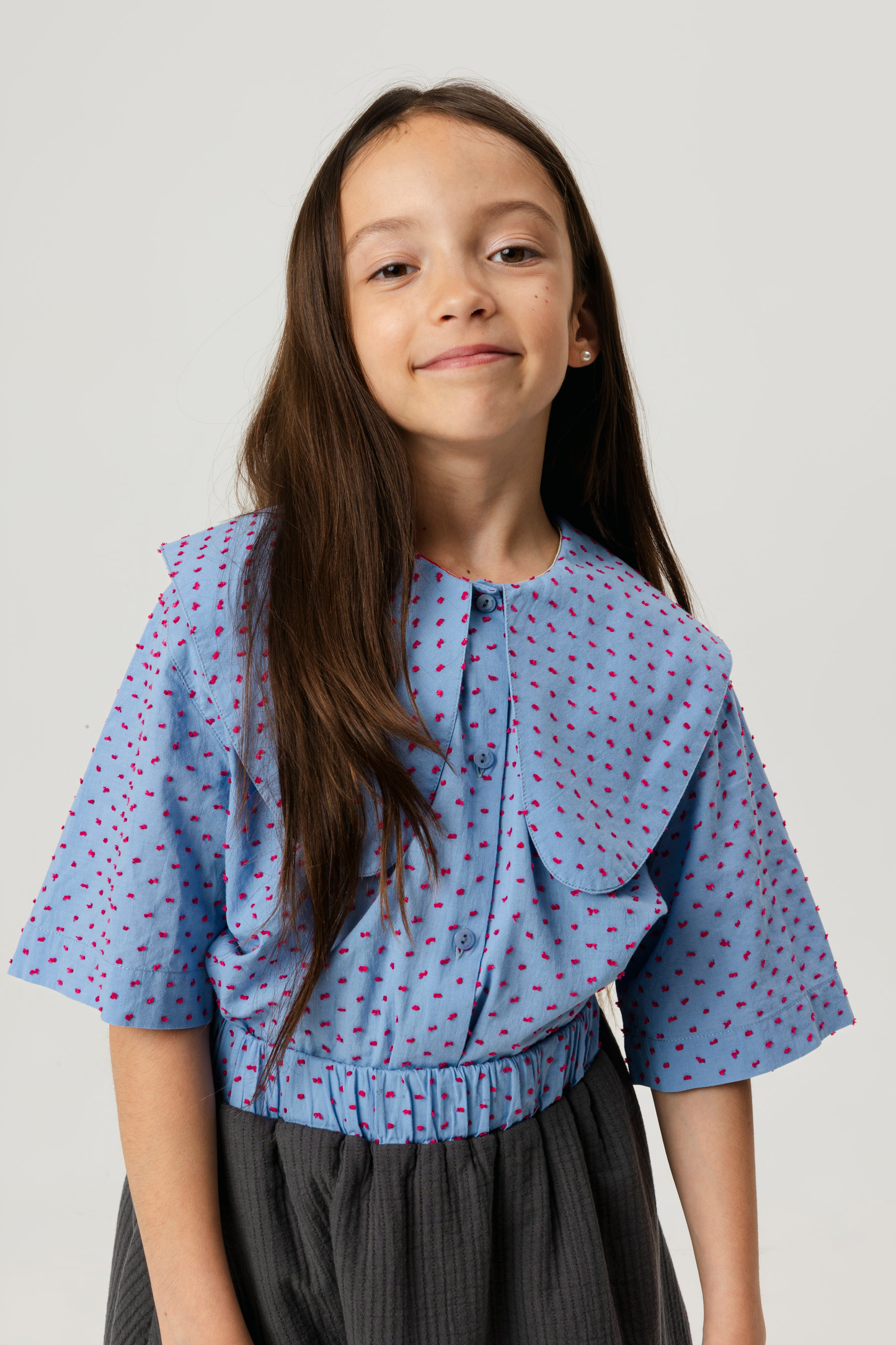 BLOUSE Raquel Ruby Freckles