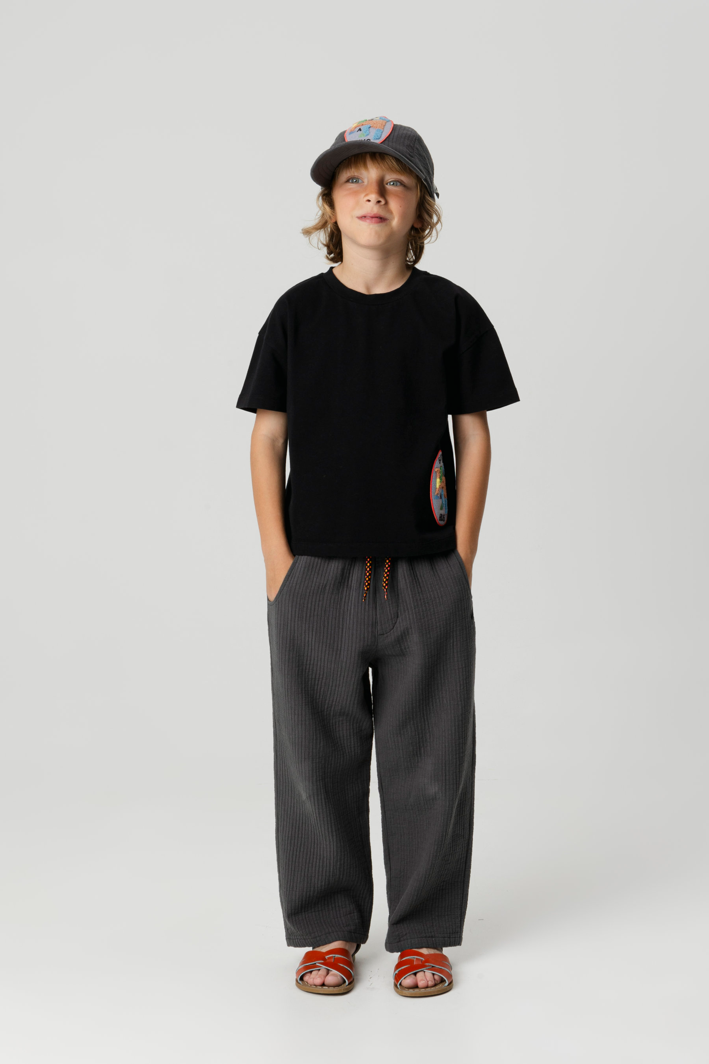 TROUSERS Serafim Graphite