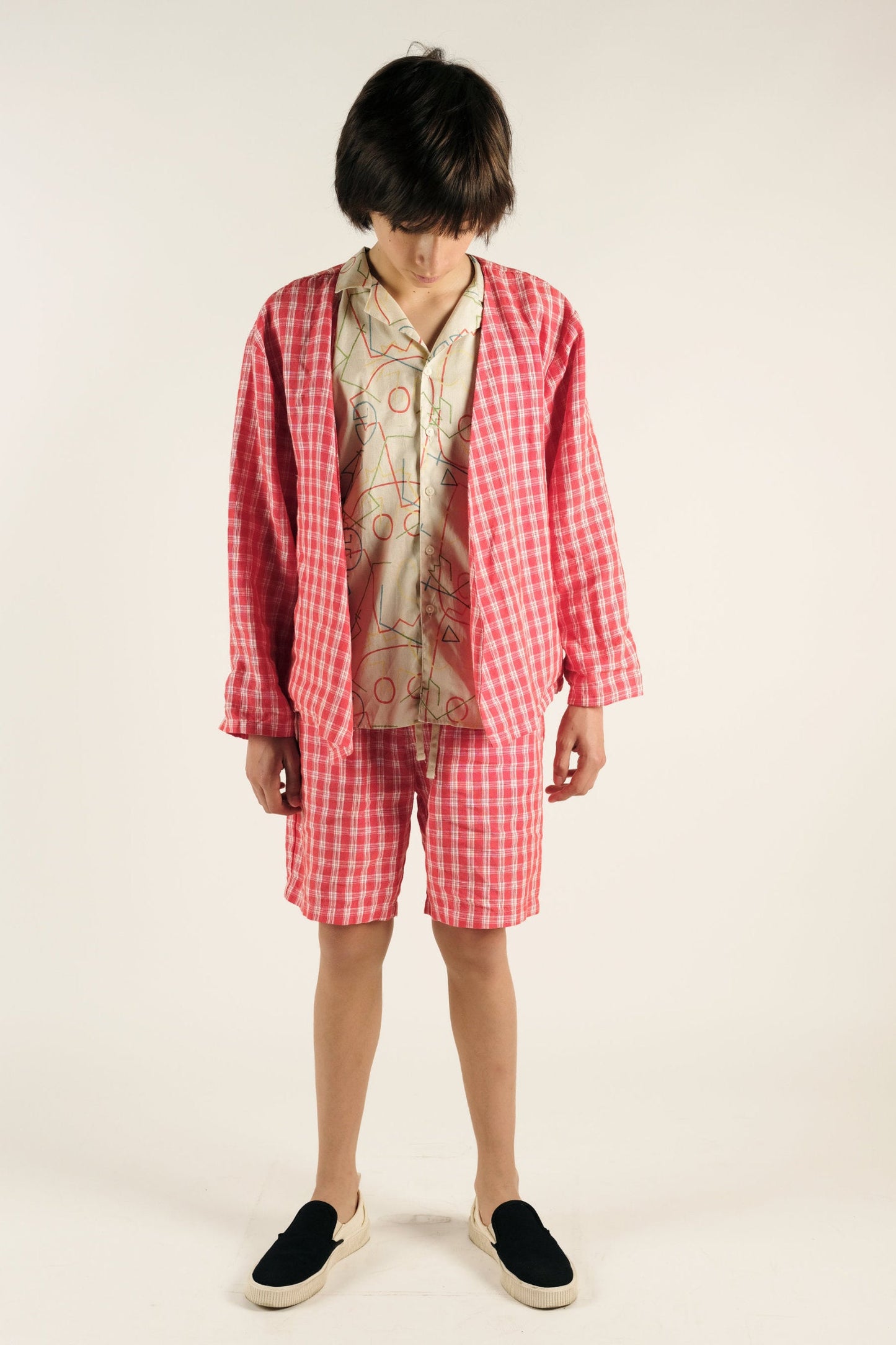 JACKET César Cherry Check