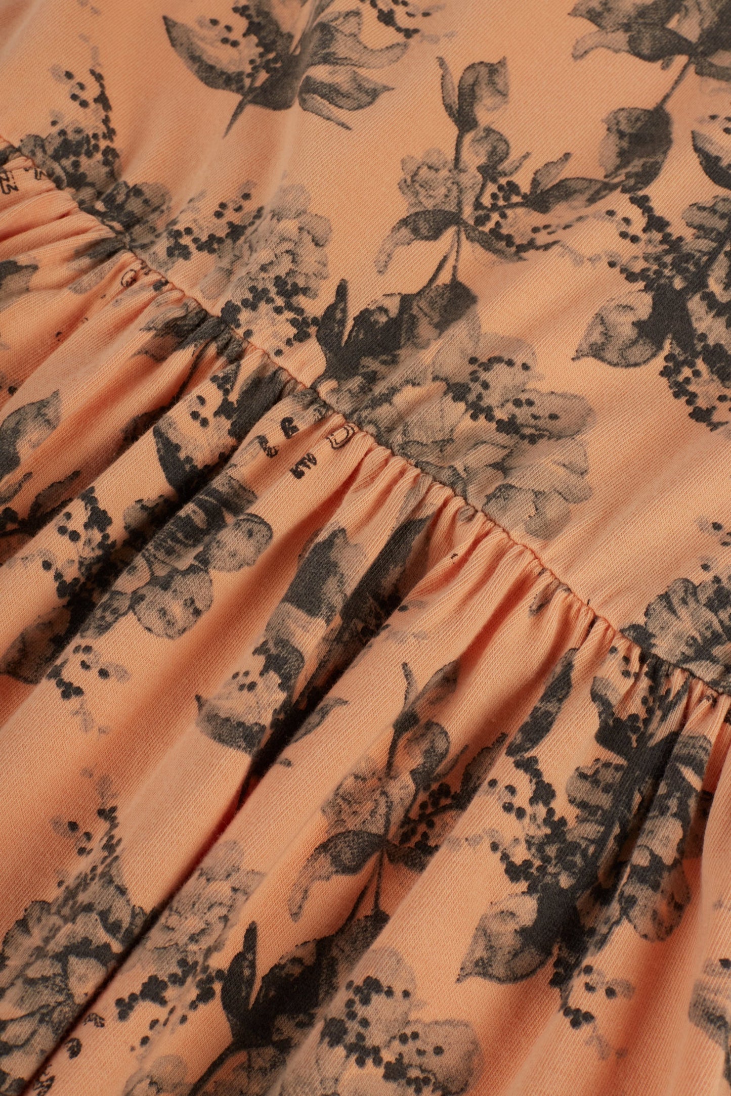 DRESS Jacinta Flowers Peach