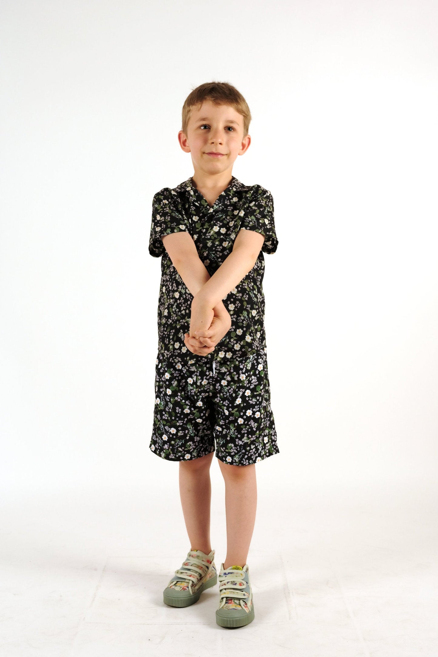 SWIM SHORTS Simão Black Garden