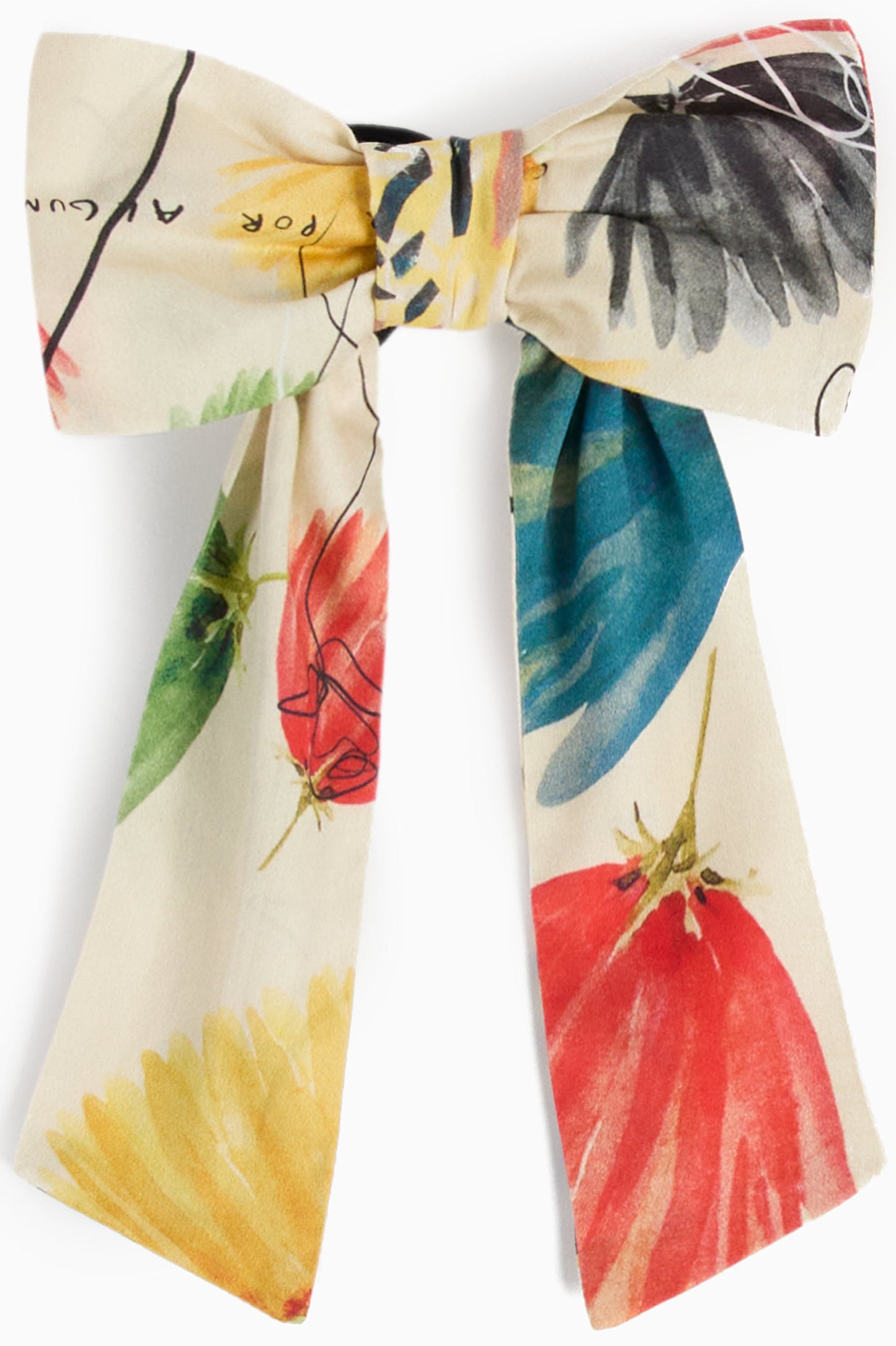 HAIR BOW Alda Dandelion