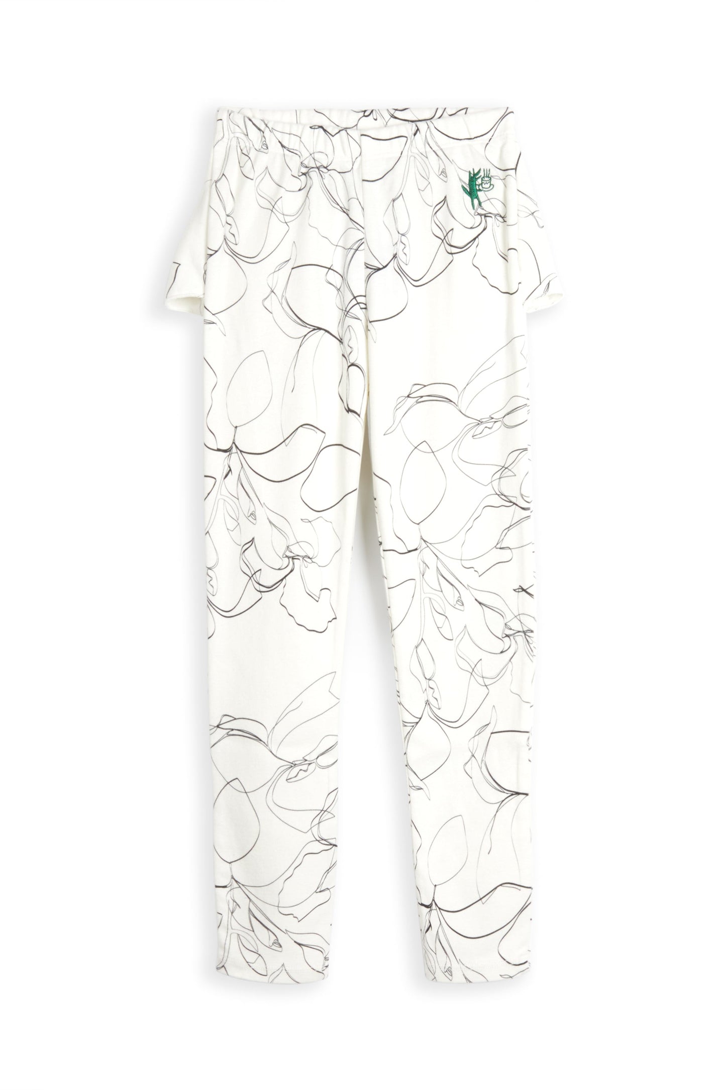 LEGGINGS Ana Sketches White