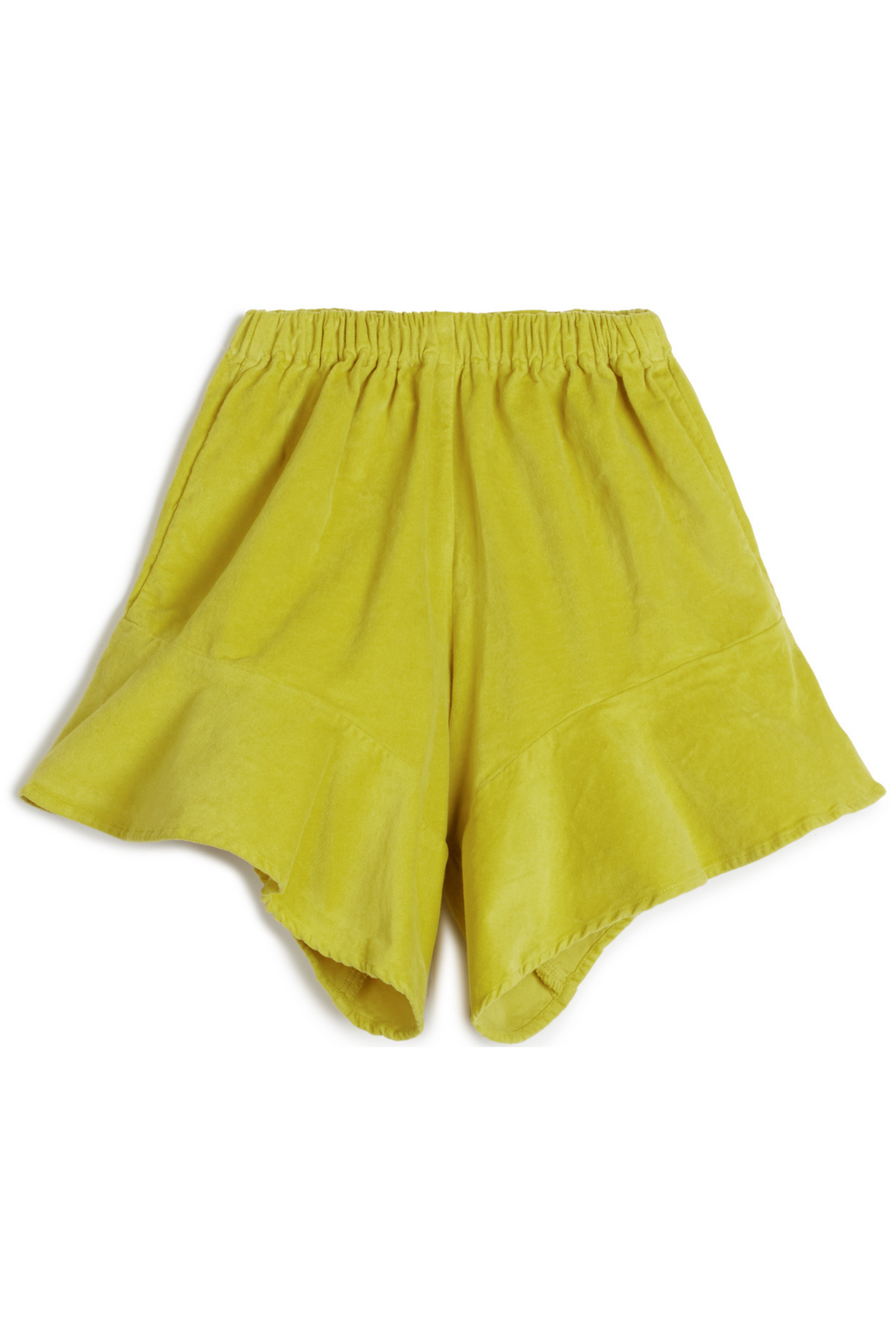 SHORTS Aurélia Velvet Lime
