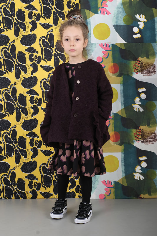 COAT Eunice Burgundy