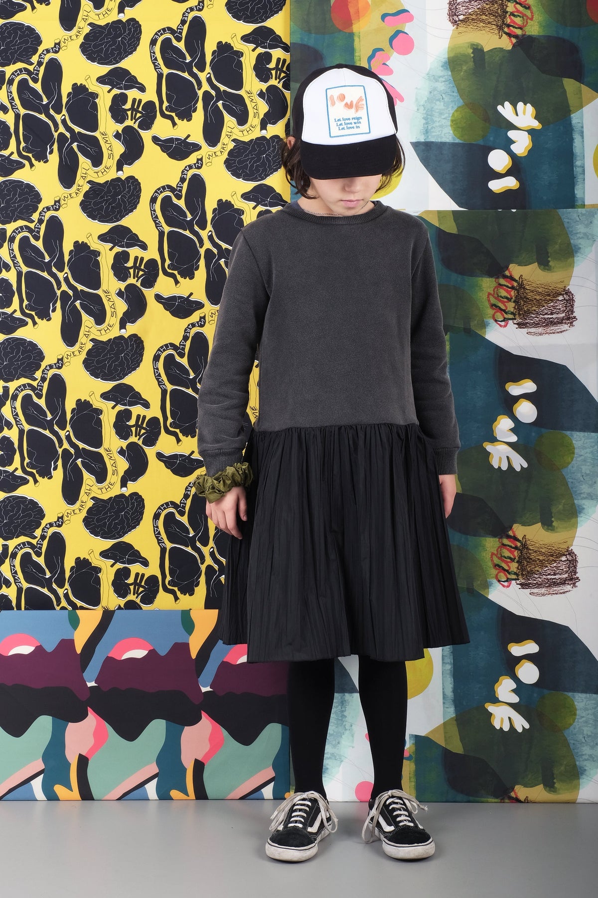 DRESS Mercedes Black