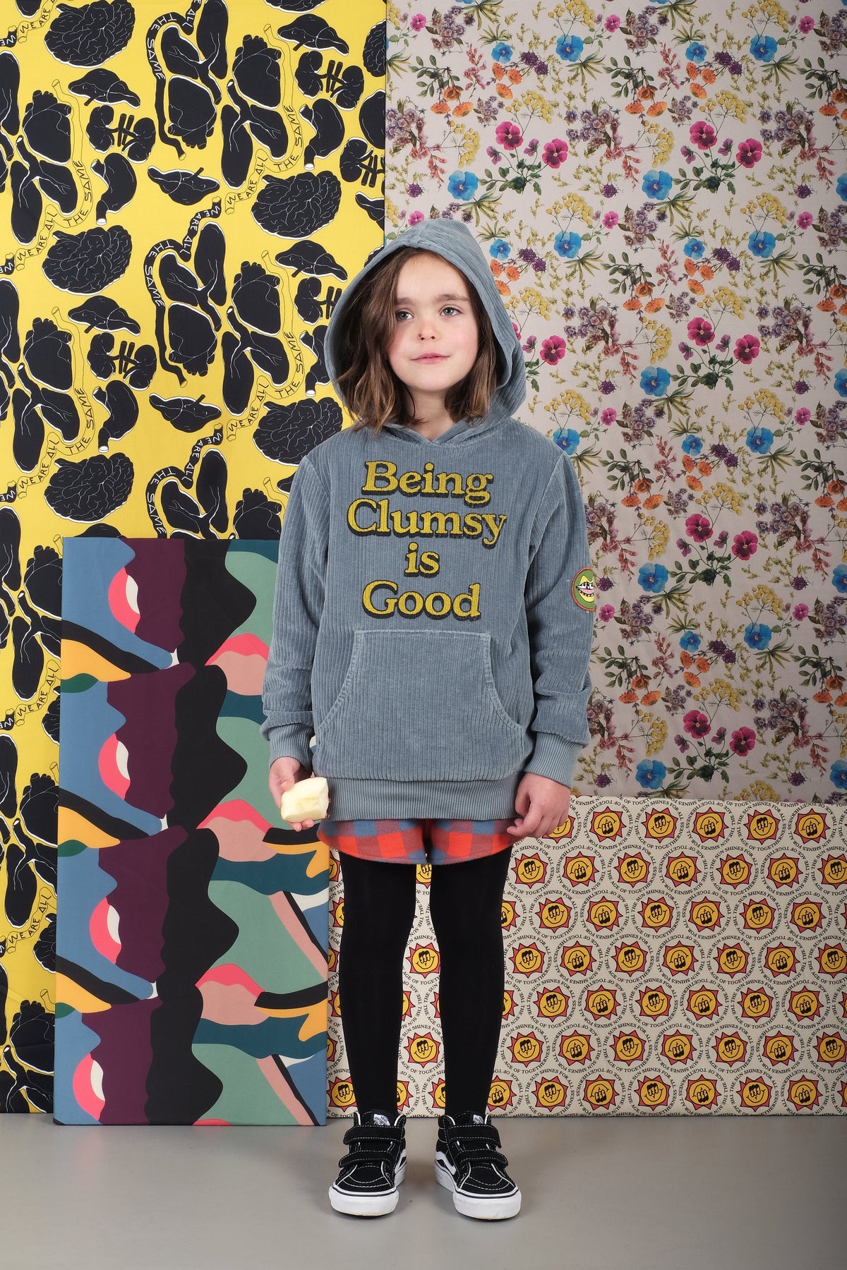 SWEATSHIRT David Clumsy Blue