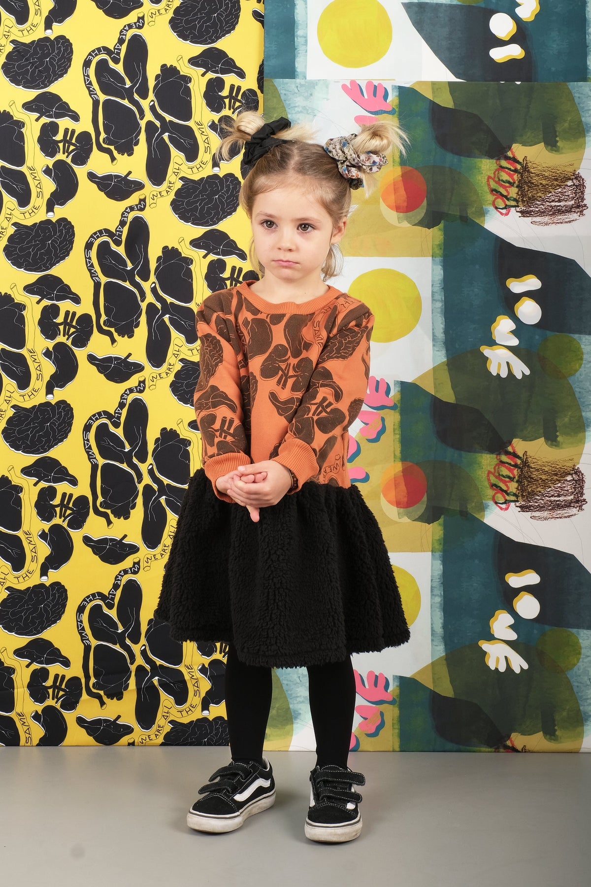 DRESS Mercedes Same All Orange