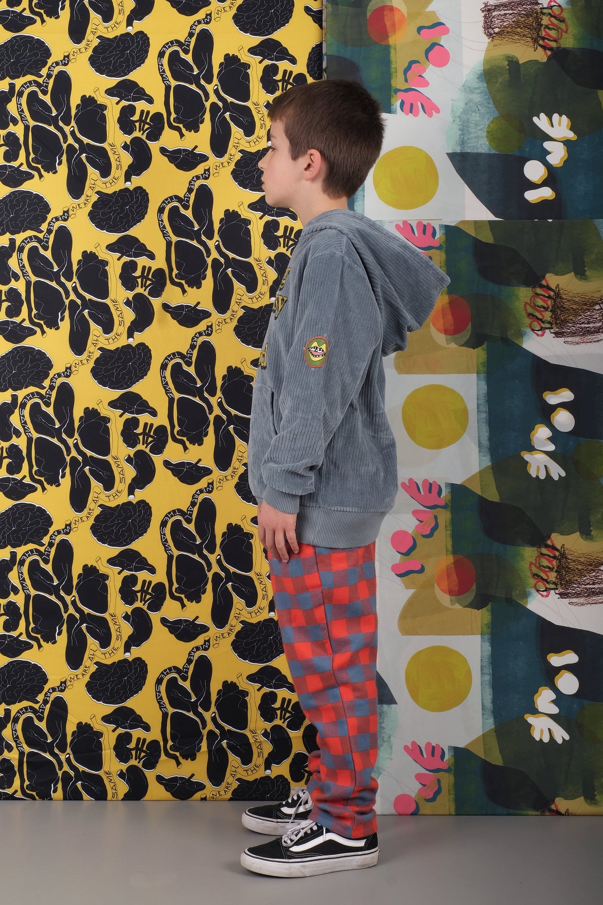 SWEATSHIRT David Clumsy Blue