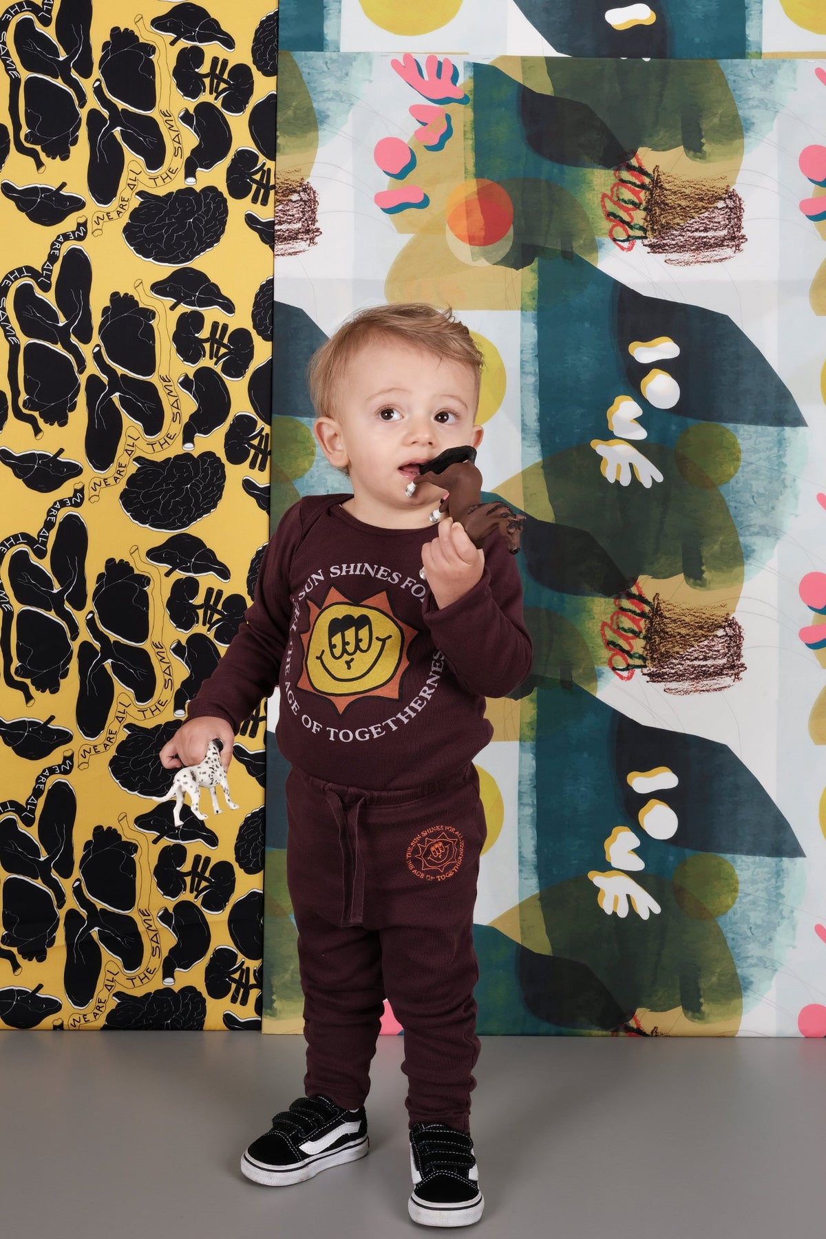 LEGGINGS Frederico Sunshine Burgundy