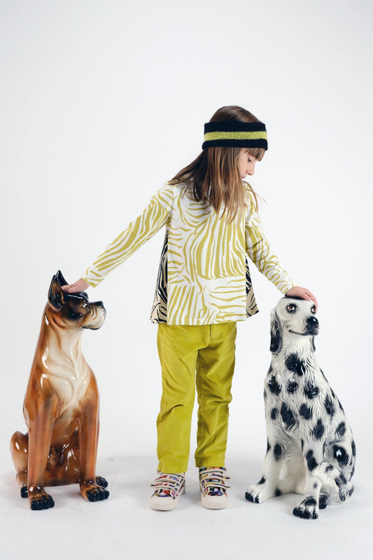 TUNIC Isadora Zebra Olive