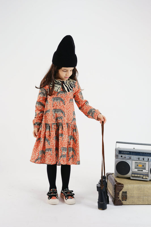 DRESS Doroteia Zebra Garden