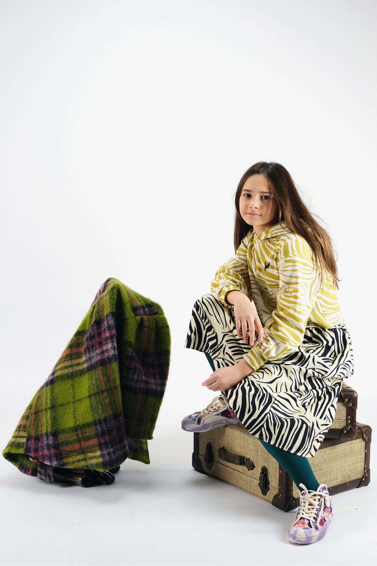 SWEATSHIRT Dália Zebra Olive