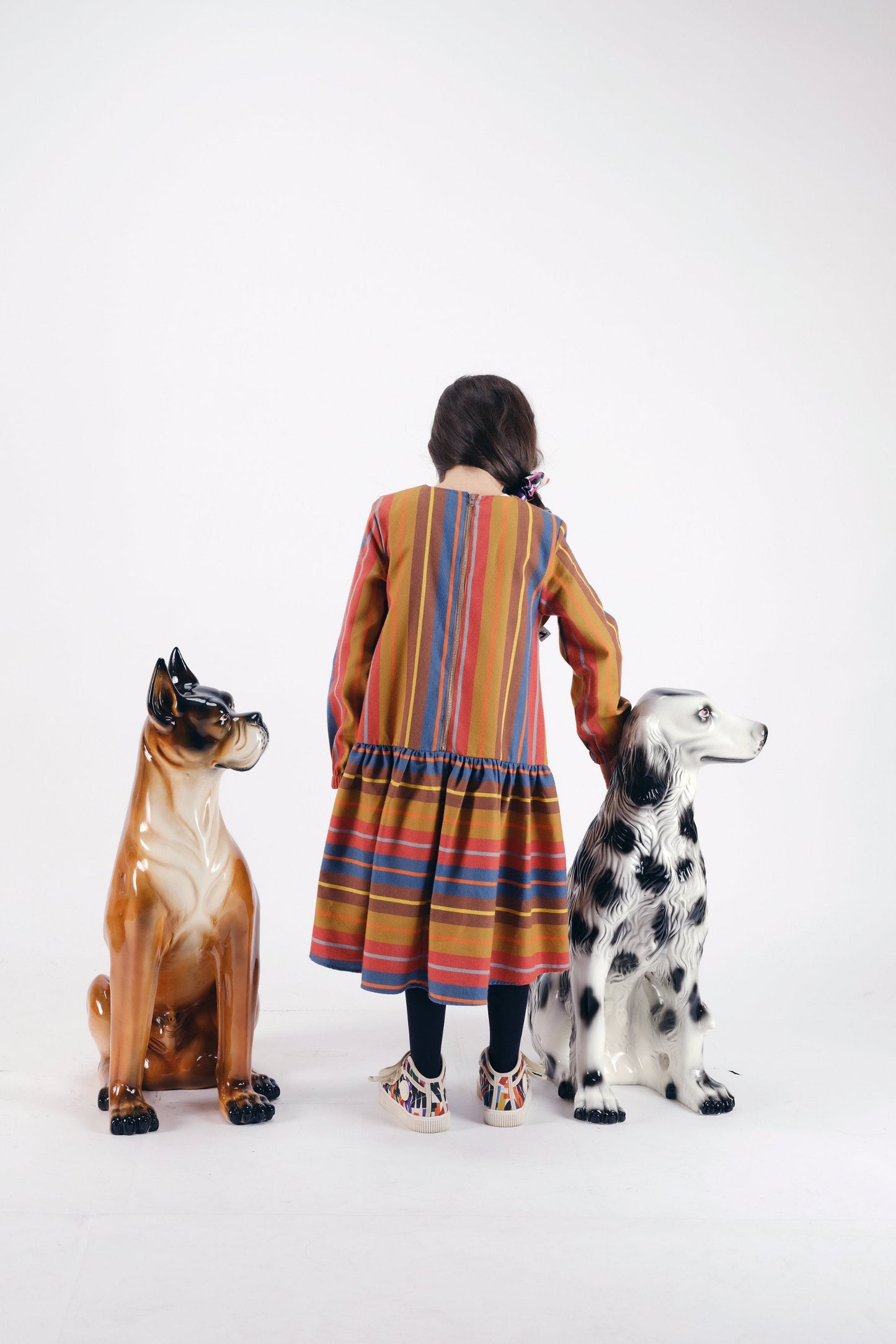 DRESS Doroteia Vintage Stripes