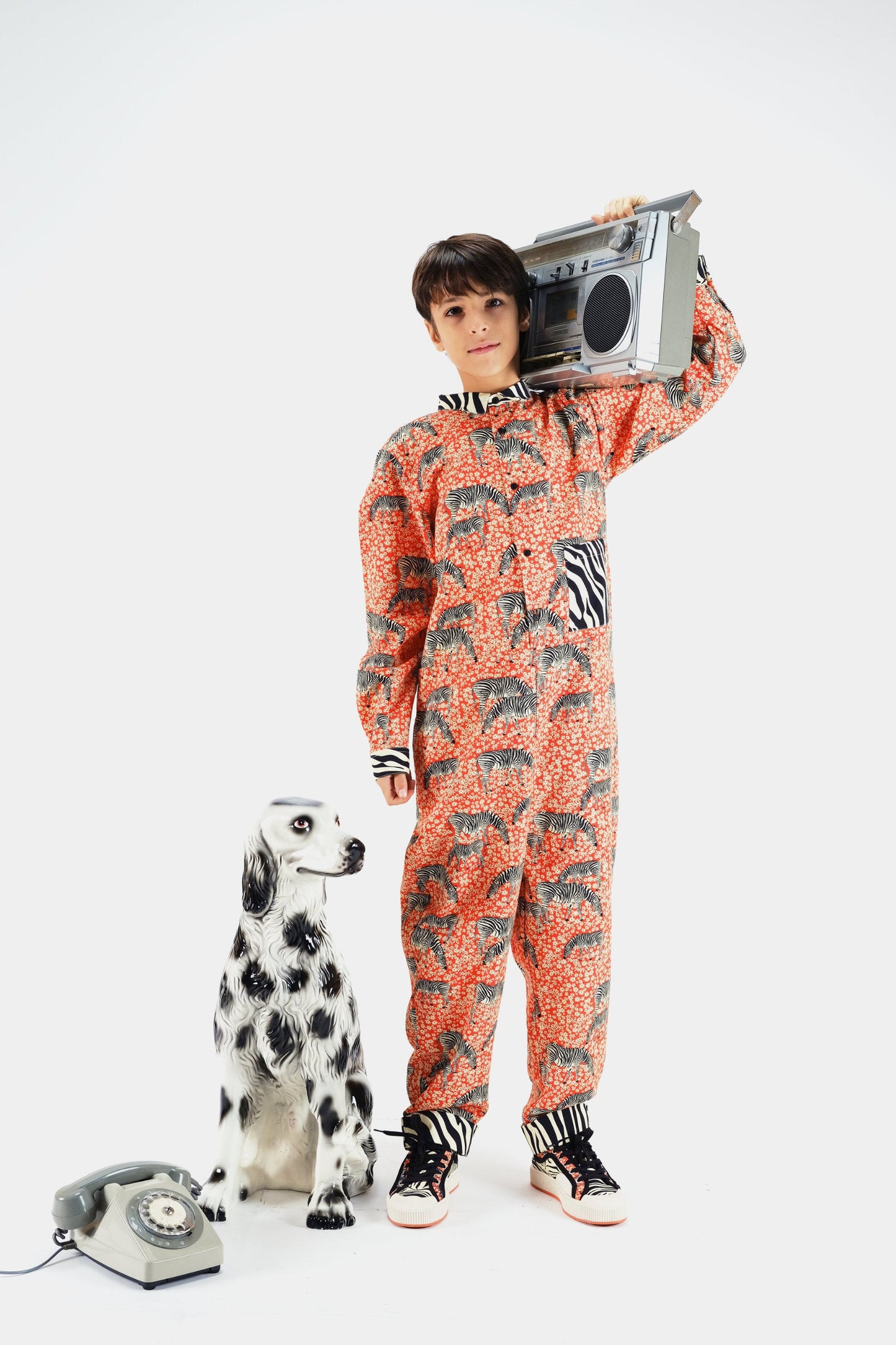 JUMPSUIT Miguel Zebra Garden