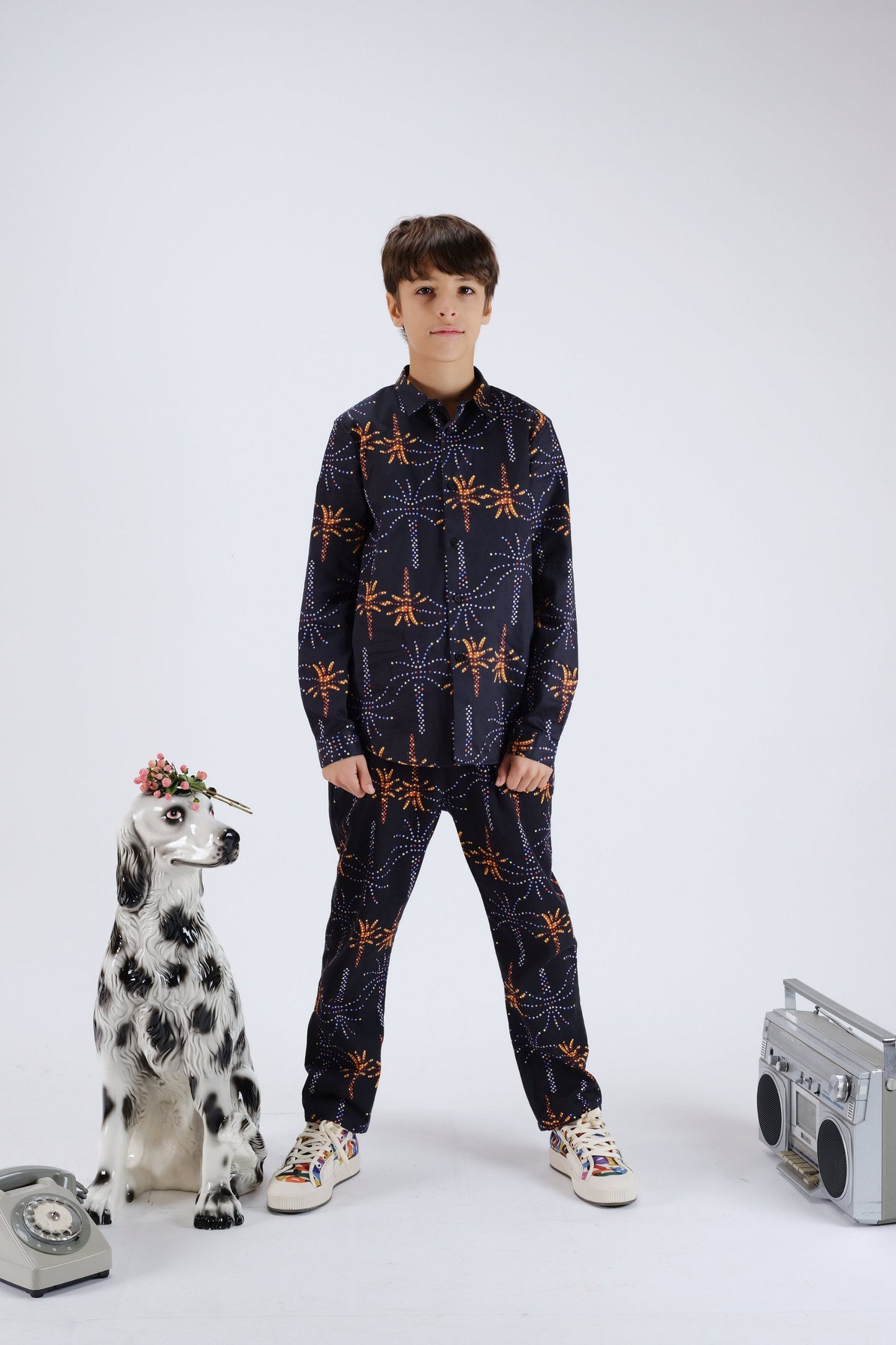 TROUSERS André Fireworks