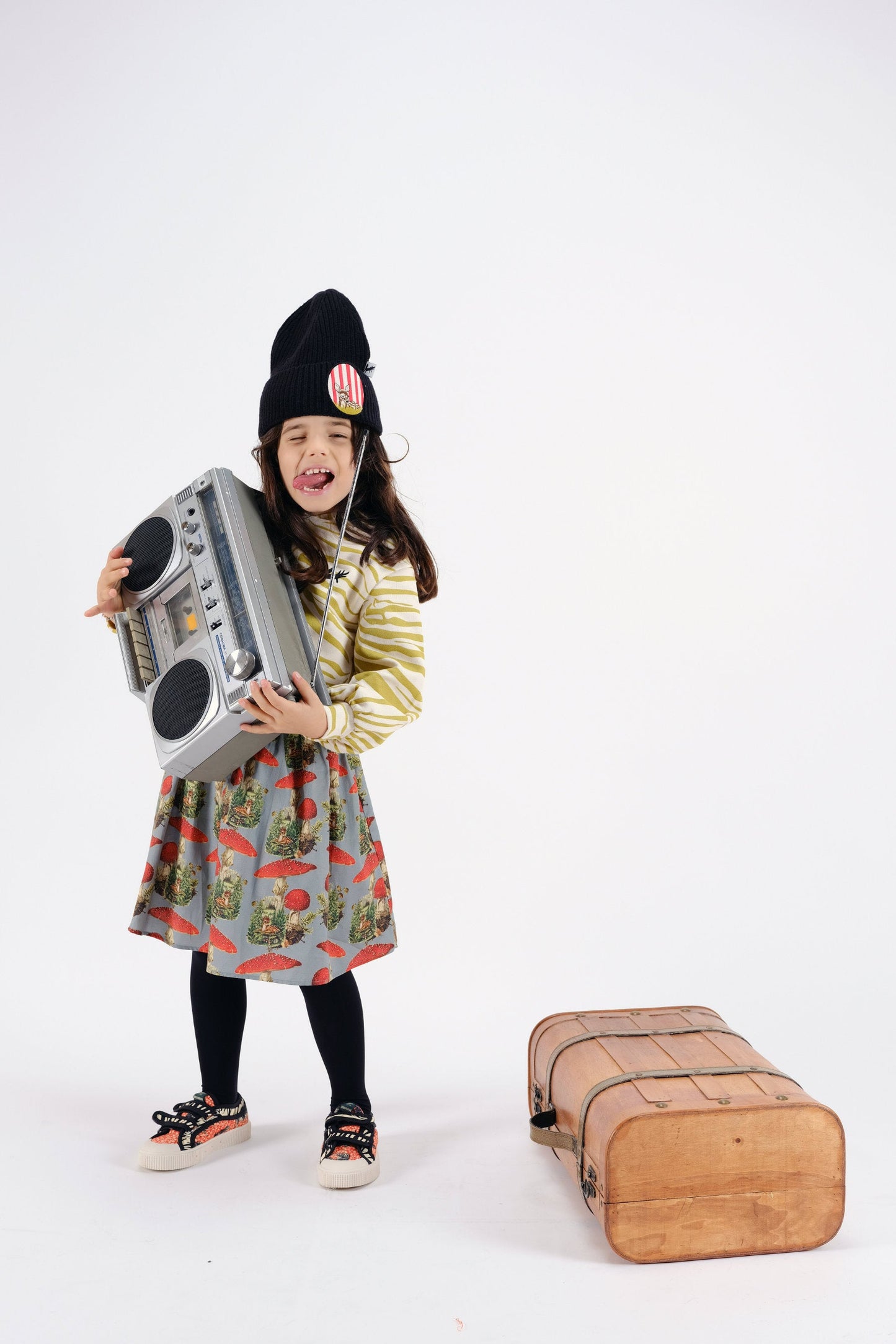 SWEATSHIRT Dália Zebra Olive