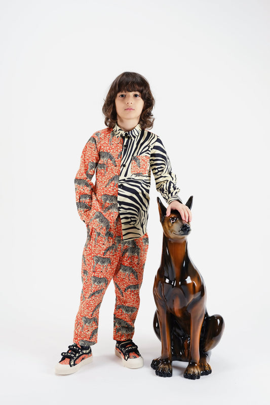 TROUSERS André Zebra Garden