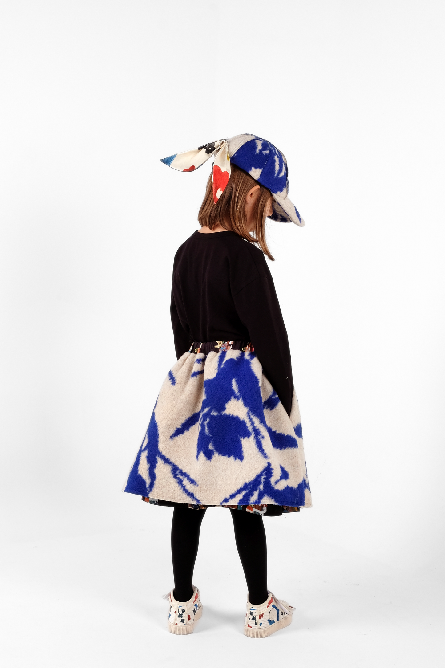 SKIRT Alberta Azulejo