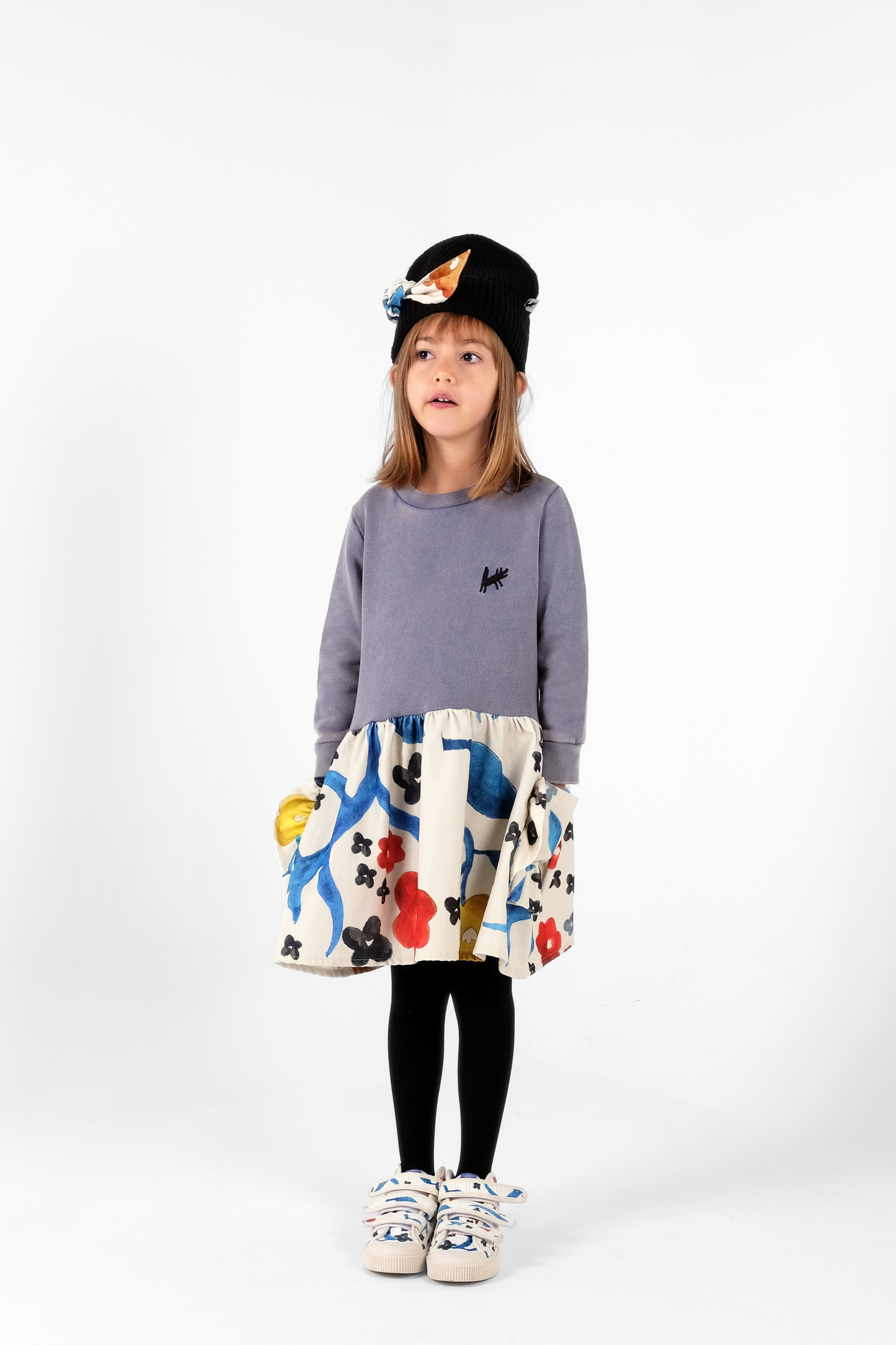 DRESS Mercedes Indigo