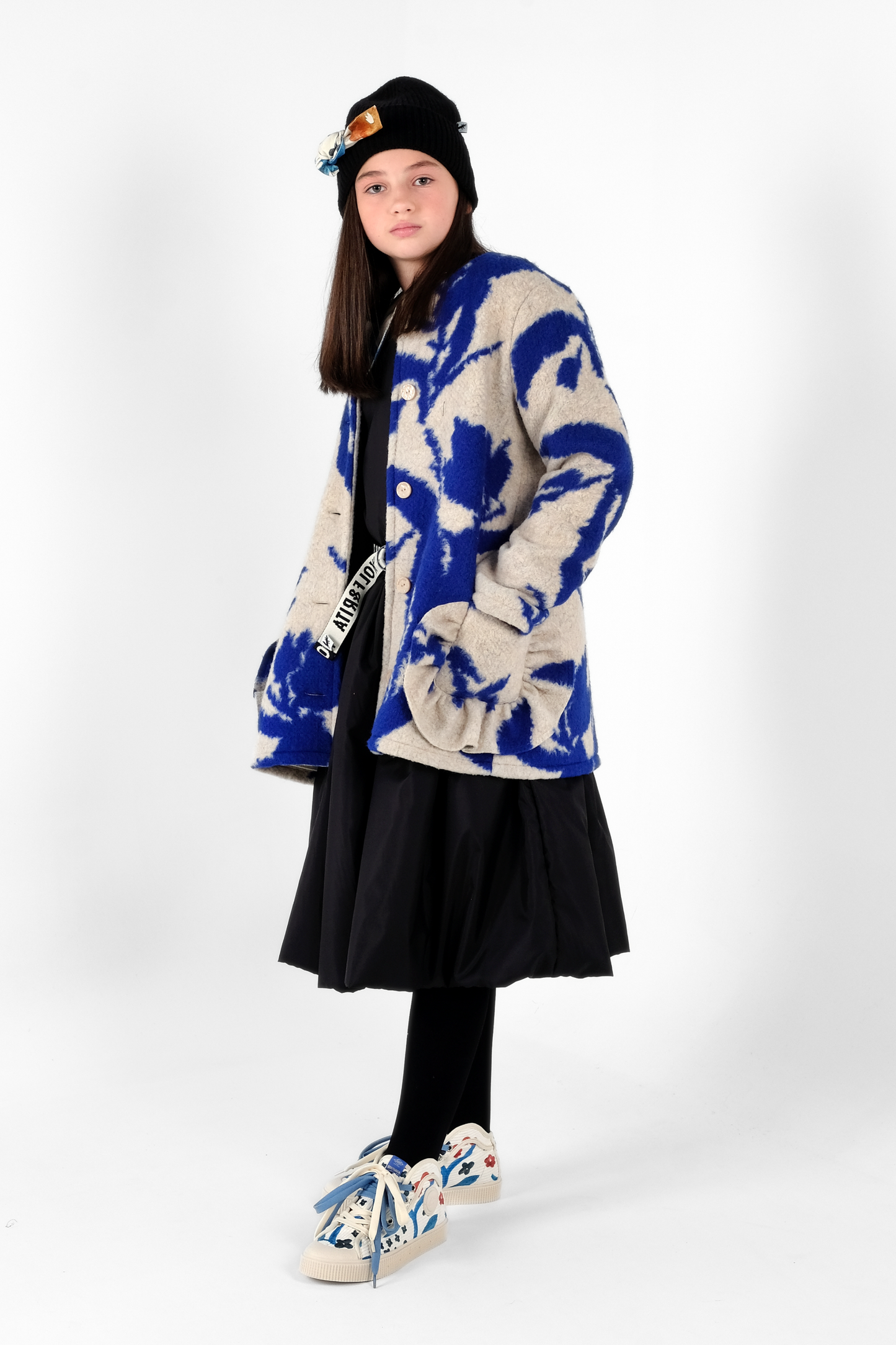COAT Eunice Azulejo