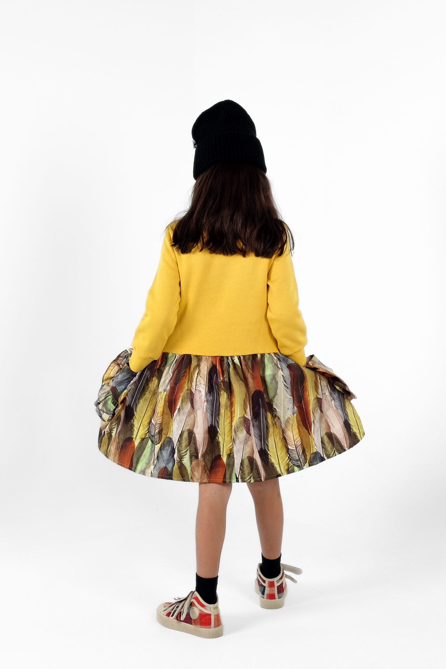 DRESS Mercedes Mostarda