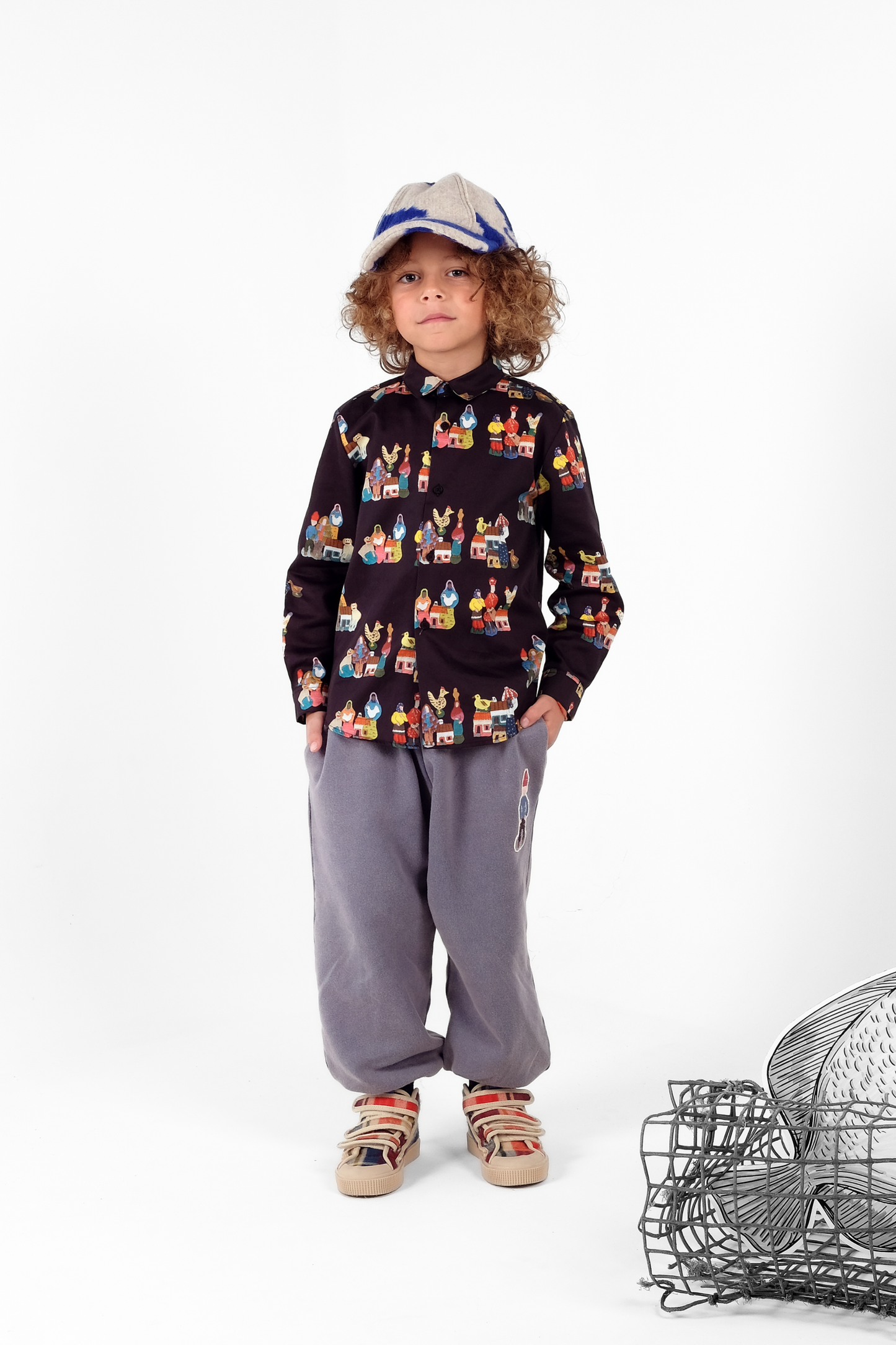 TROUSERS Amadeu Indigo