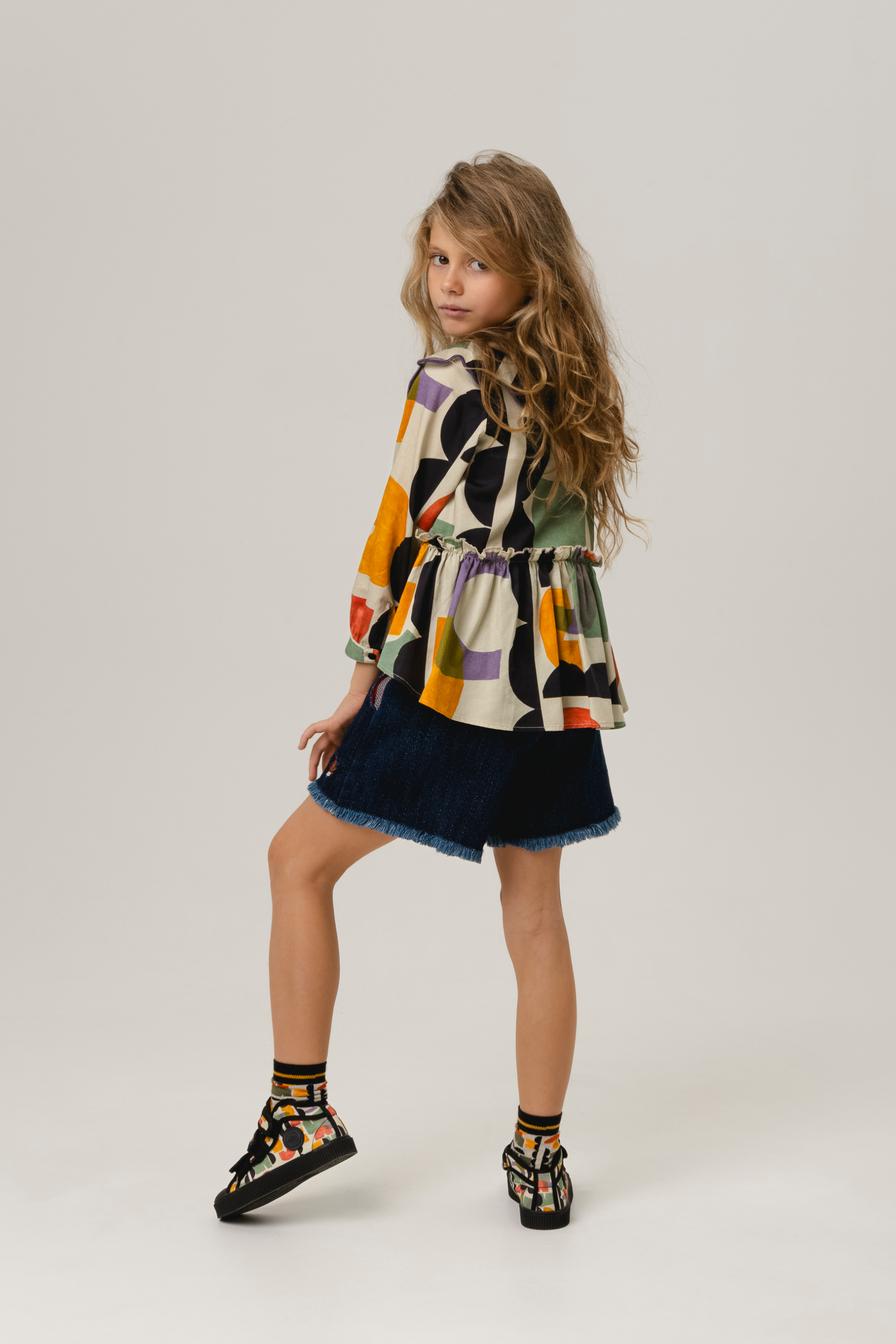 BLOUSE Eva Geometrie