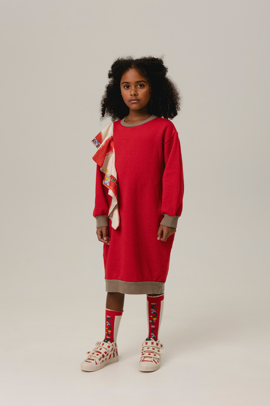 DRESS Anabela Tomate