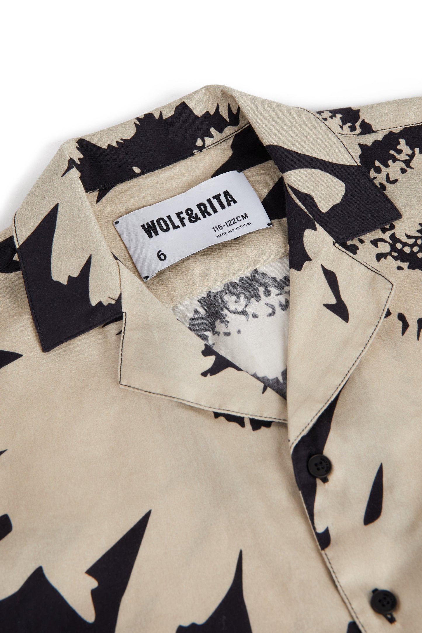 SHIRT Bruno Botanical Black