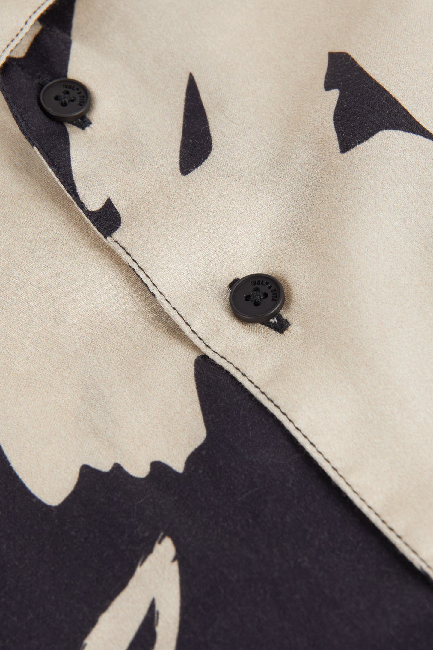 SHIRT Bruno Botanical Black