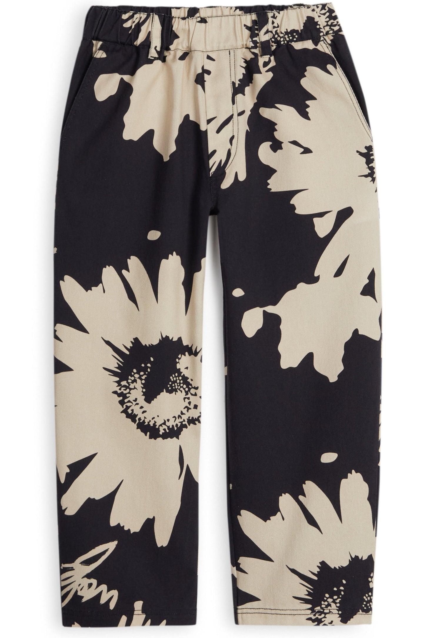 TROUSERS Celso Botanical Black