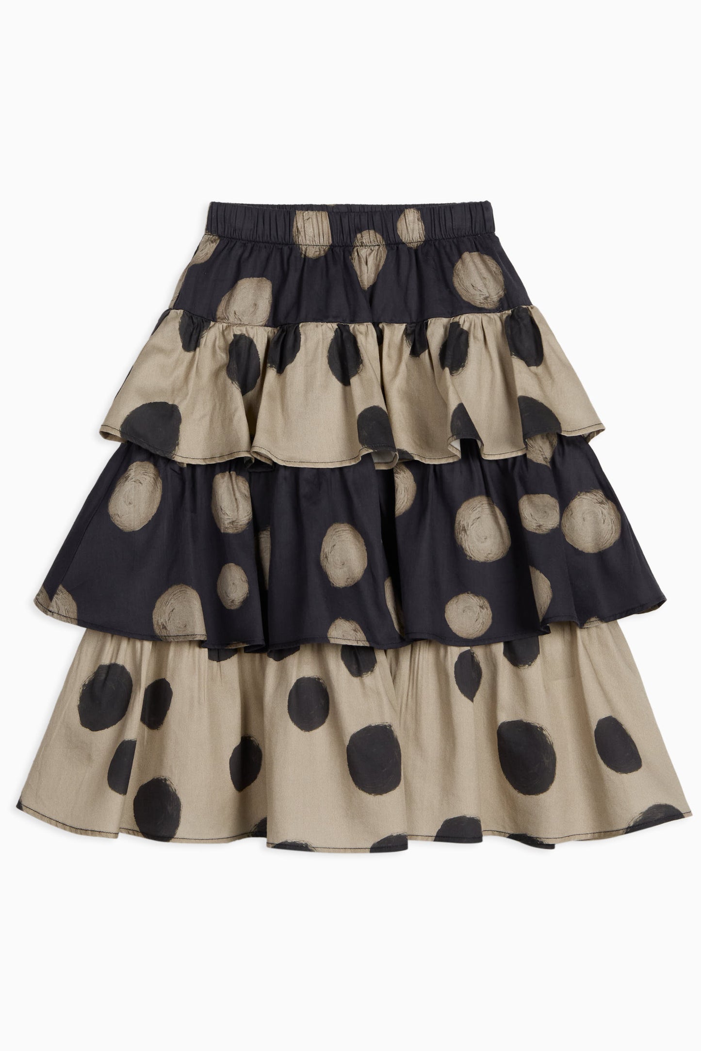 SKIRT Deolinda Polka Black