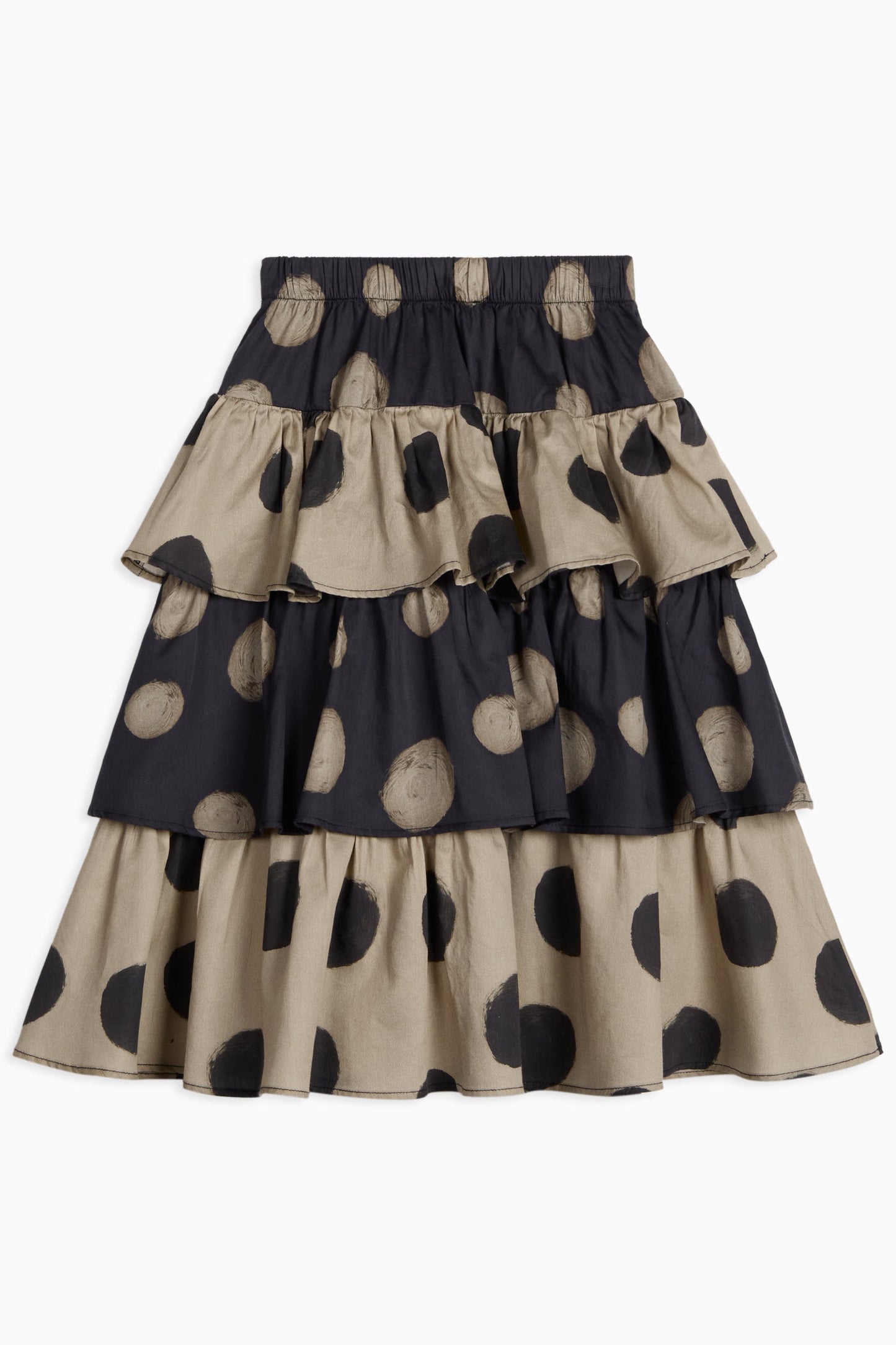 SKIRT Deolinda Polka Black