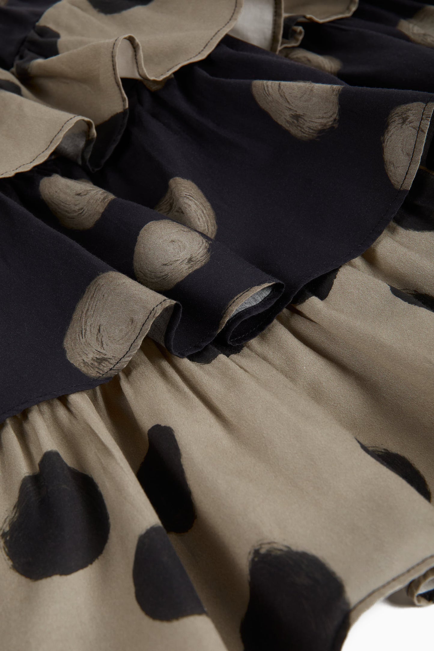 SKIRT Deolinda Polka Black