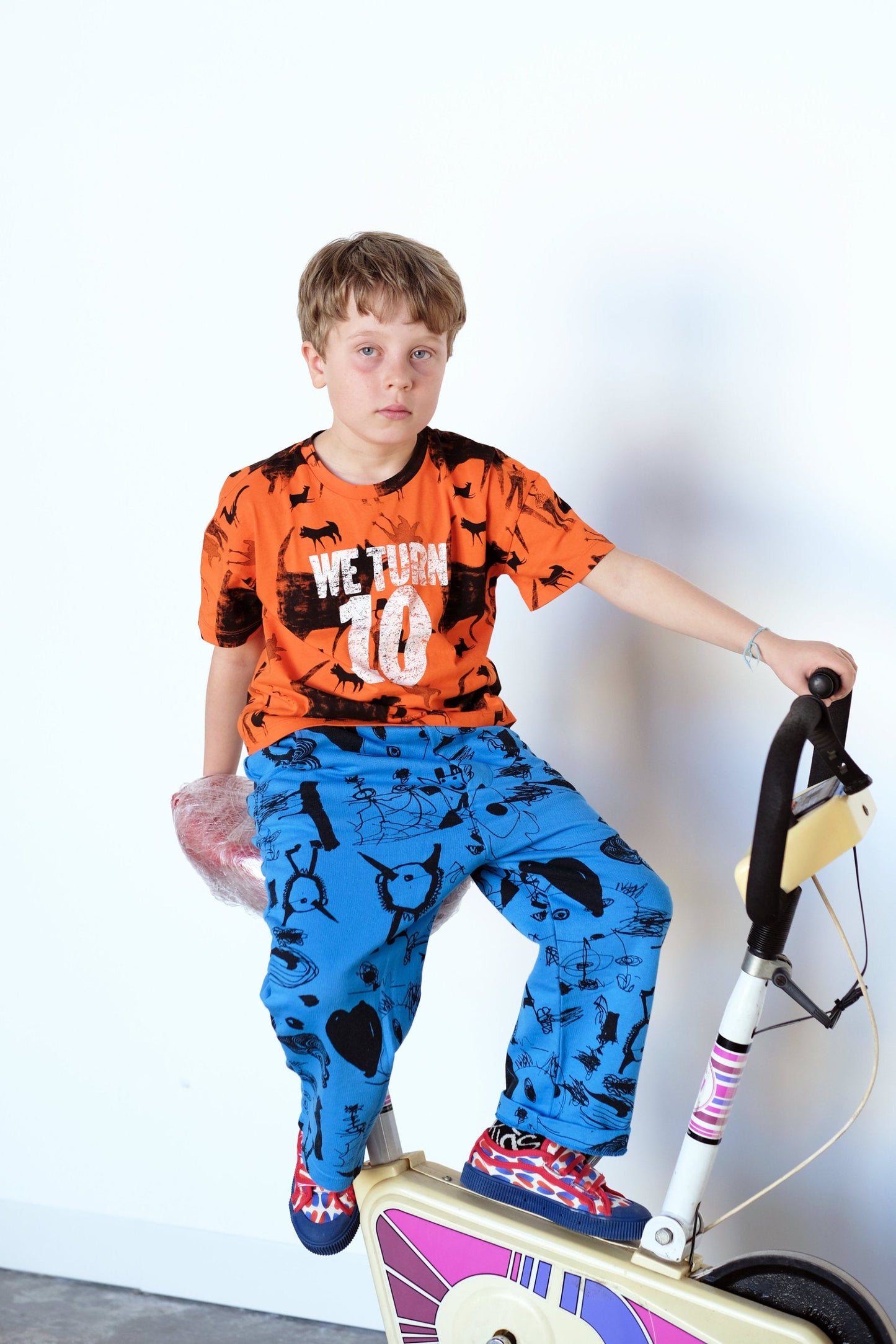 TROUSERS Serafim French Blue