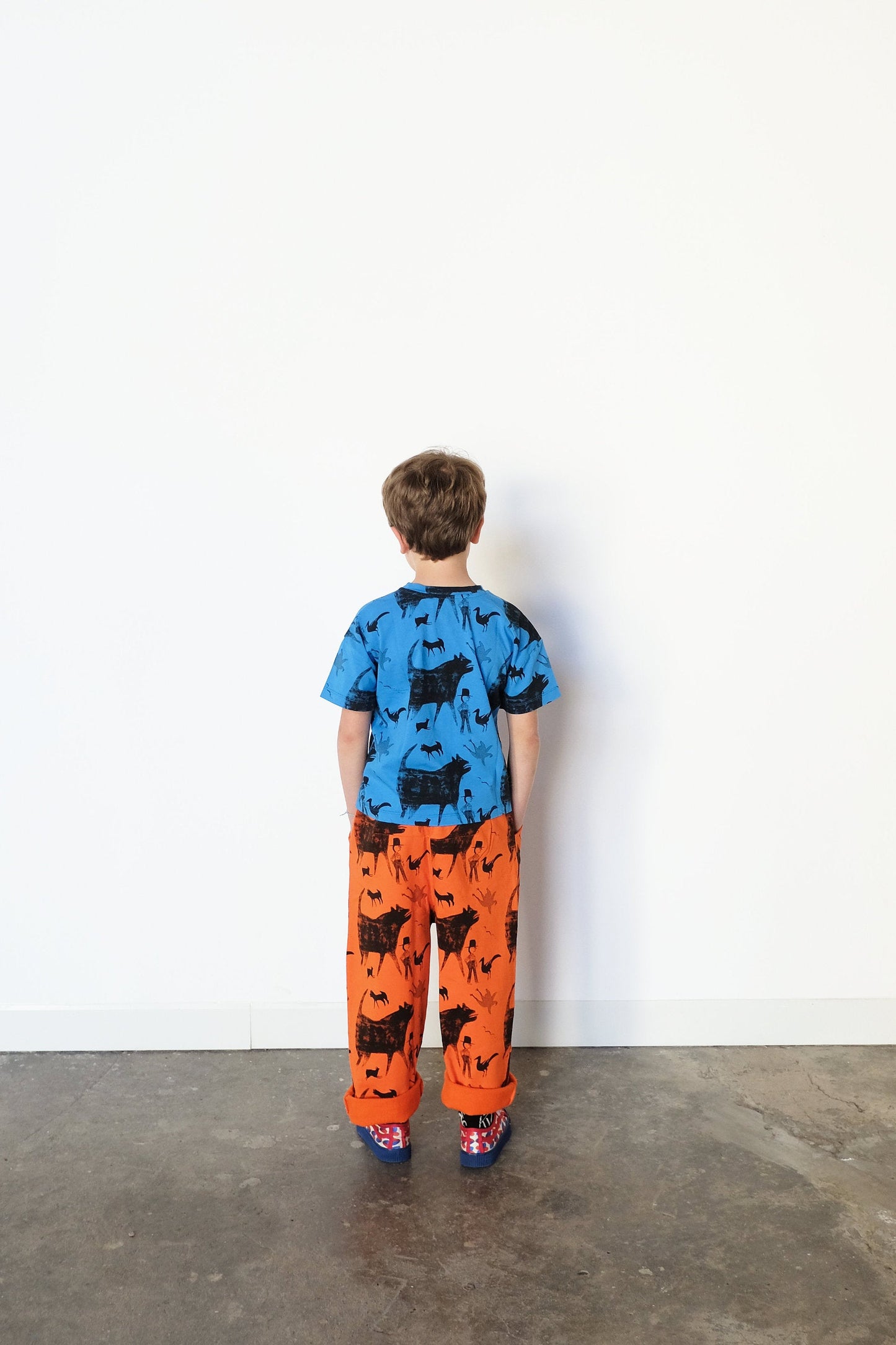 TROUSERS Serafim Flame