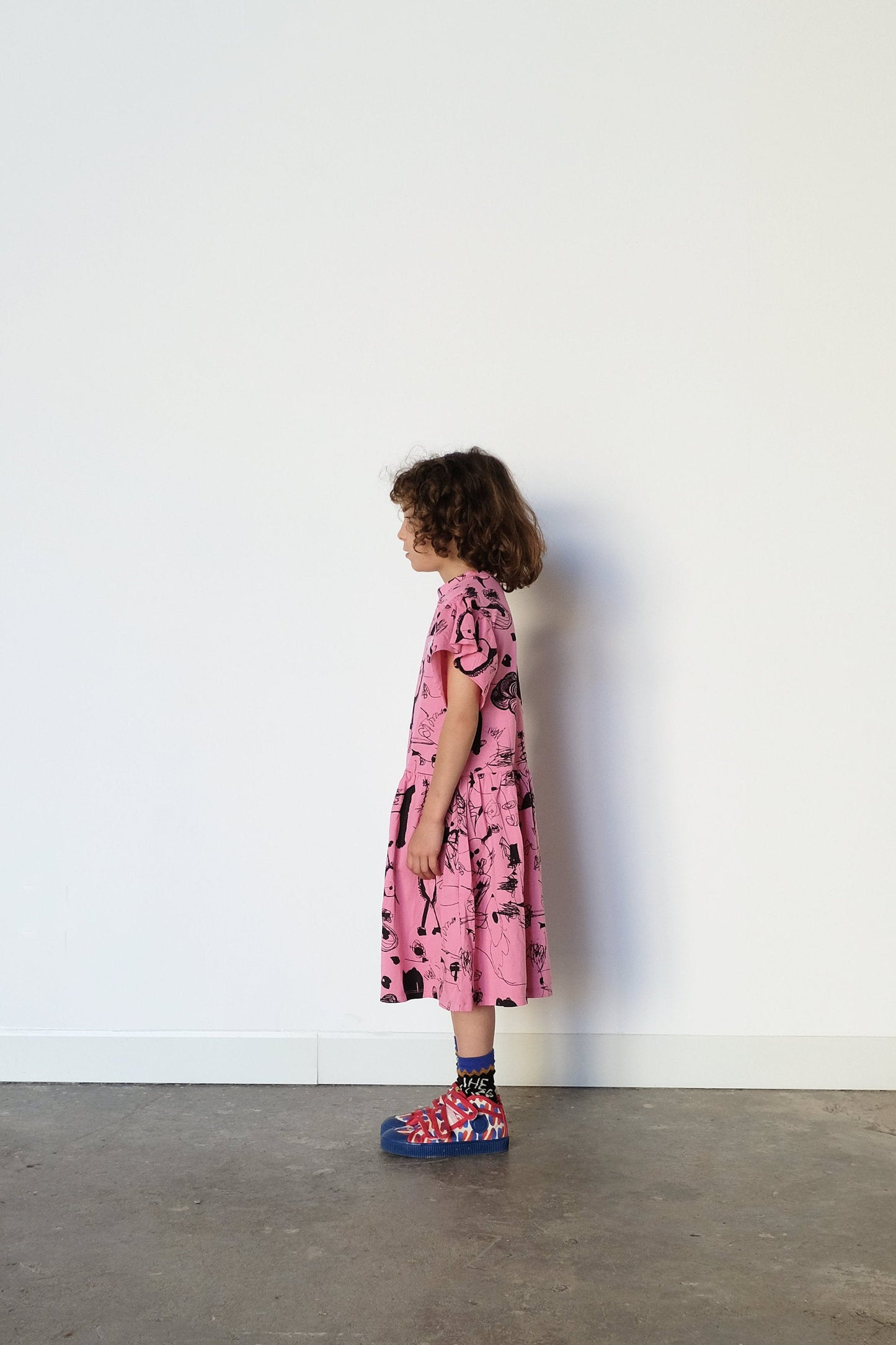 DRESS Jacinta Pink Cosmos