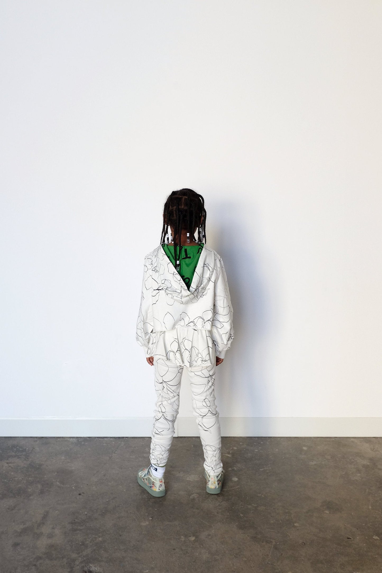 LEGGINGS Ana Sketches White