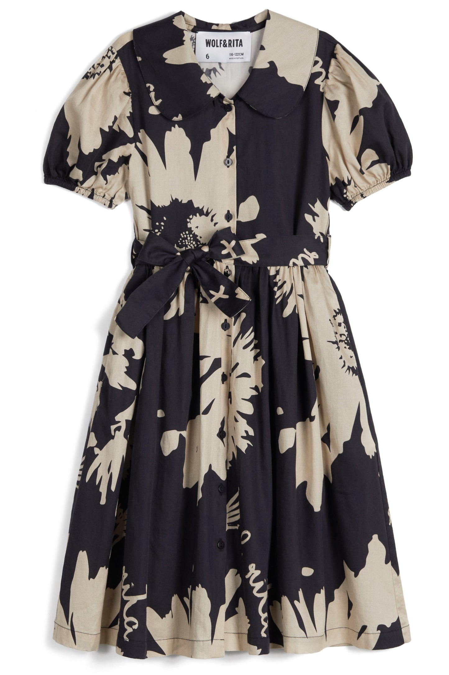 DRESS Elisabete Botanical Black