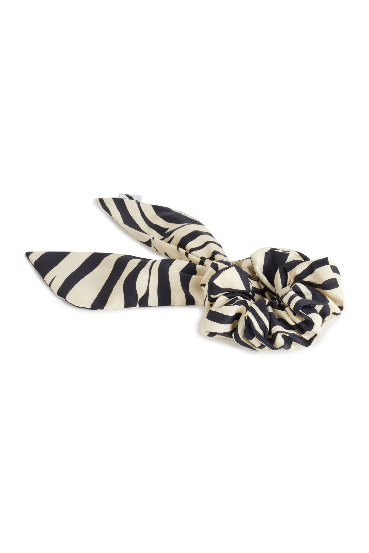 SCRUNCHIE Engrácia Zebra Black