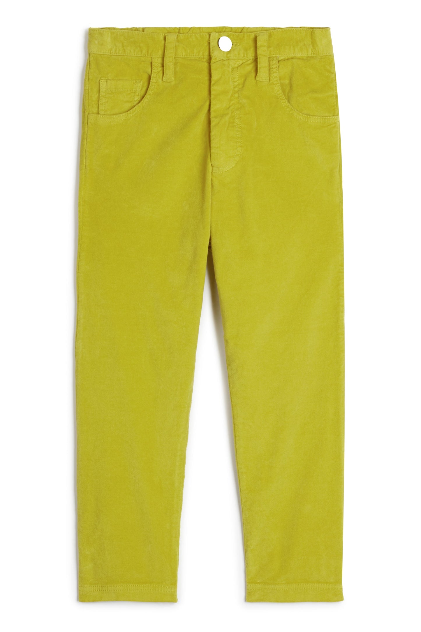 TROUSERS Filipe Velvet Lime