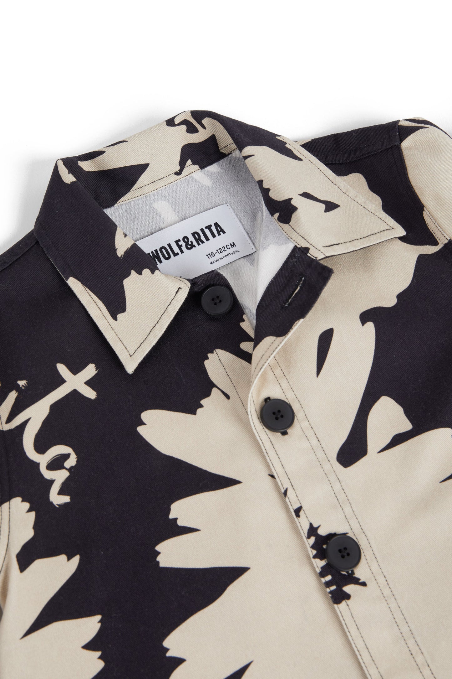 COAT Jaime Botanical Black