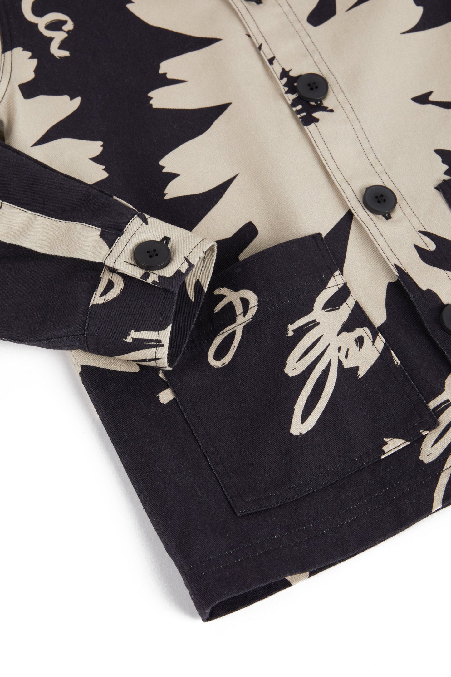 COAT Jaime Botanical Black